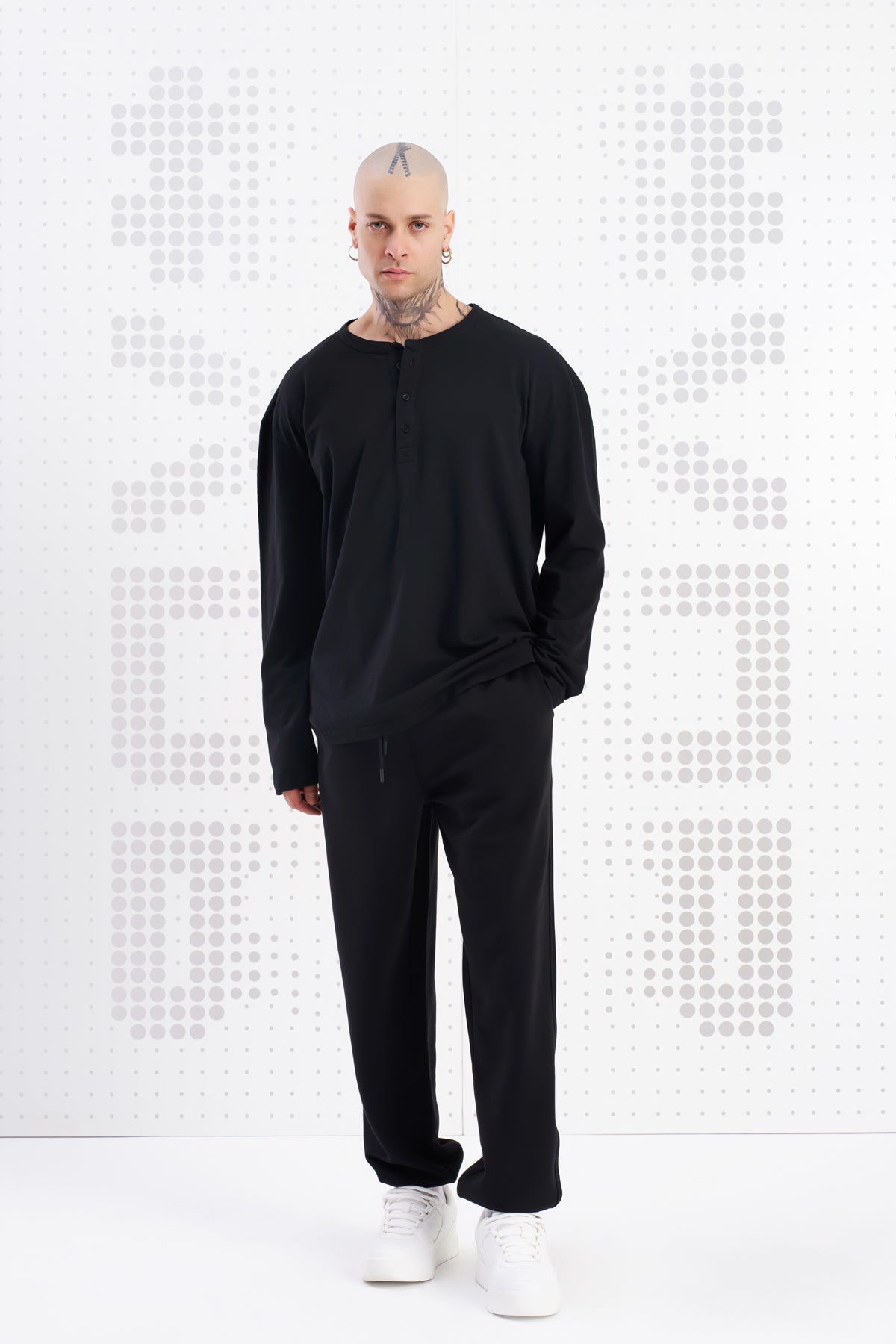 Siyah Uzun T-shirt Bagheera