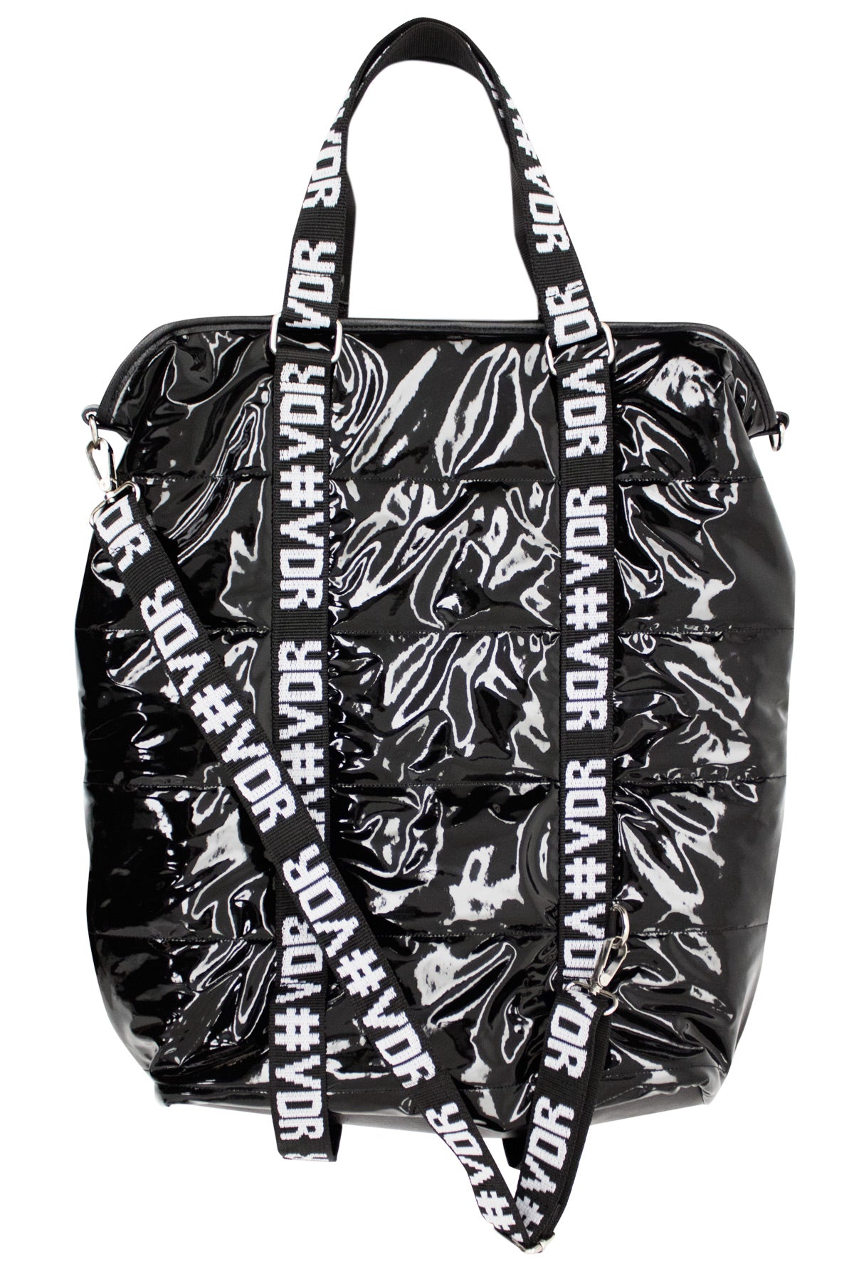 Parlak Siyah Çanta Batmen