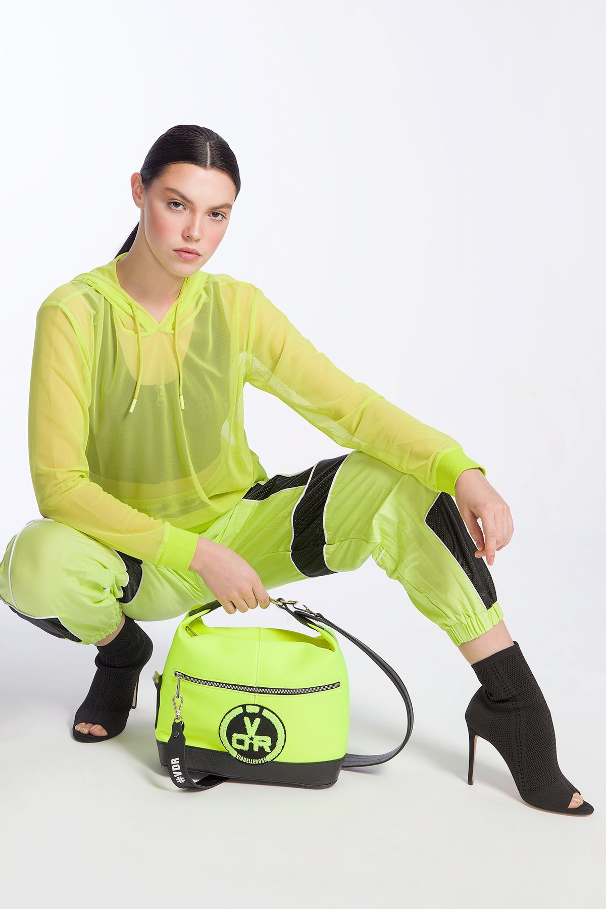 Sari Neon Çanta Boxer