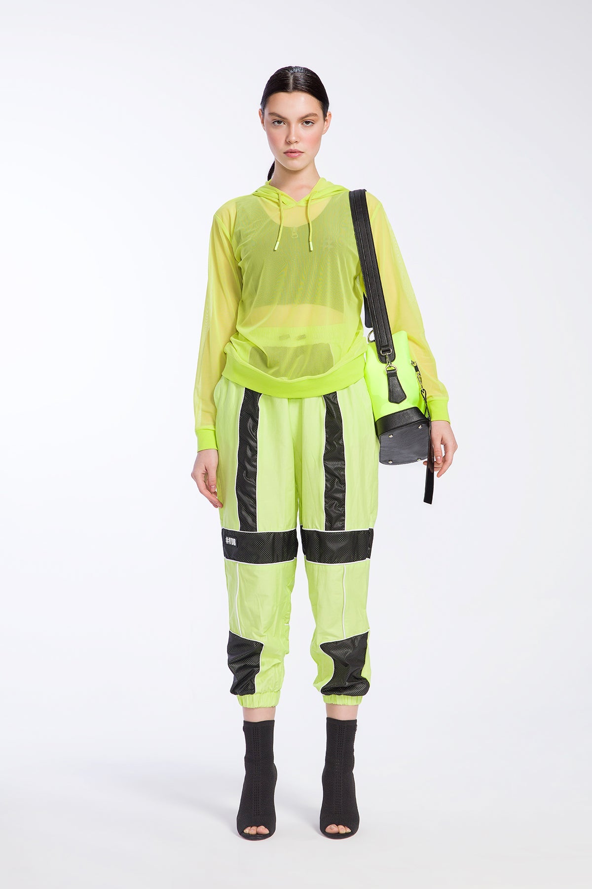 Sari Neon Çanta Boxer