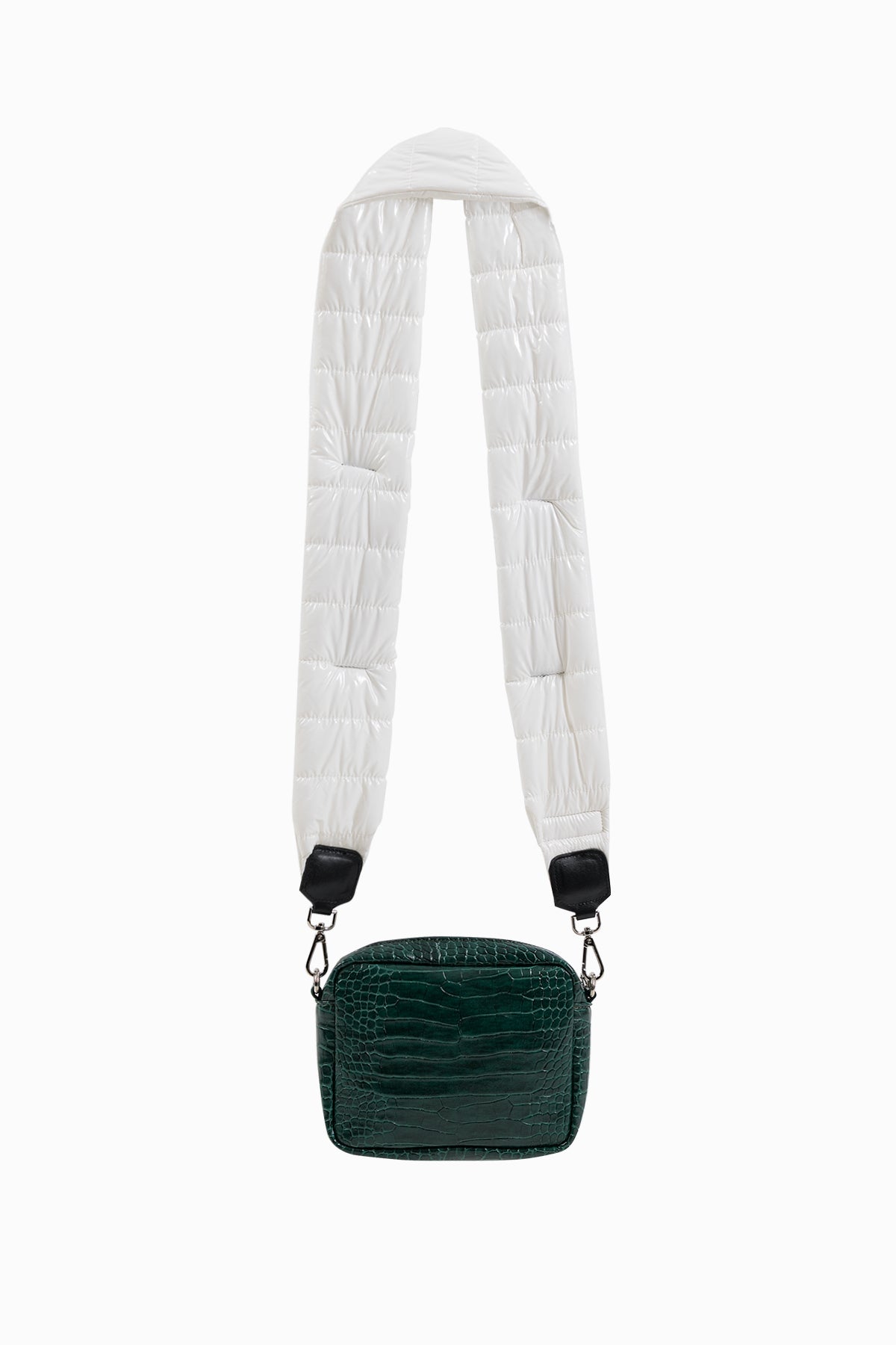 Koyu Yesil Çanta Croco