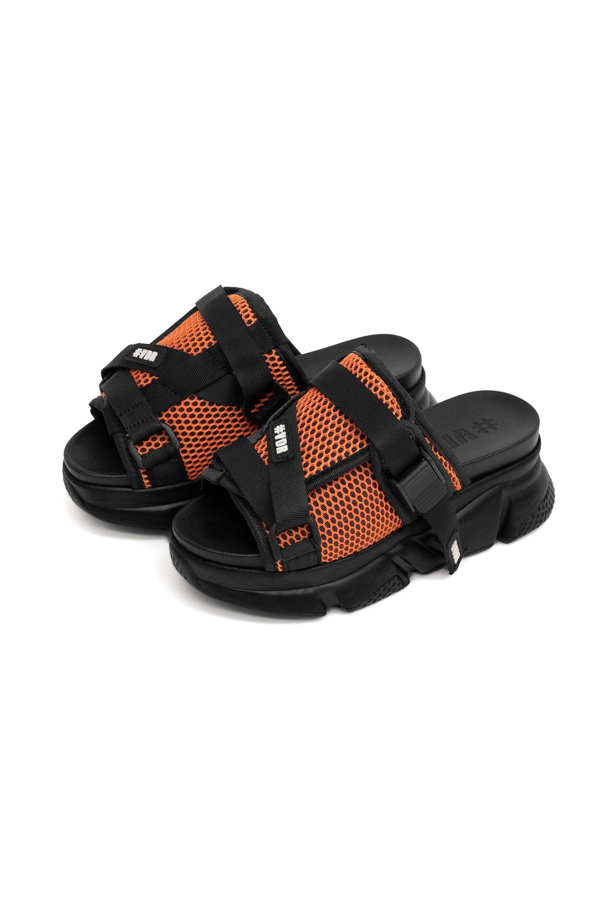 Siyah Turuncu Ayakkabi Gemelli