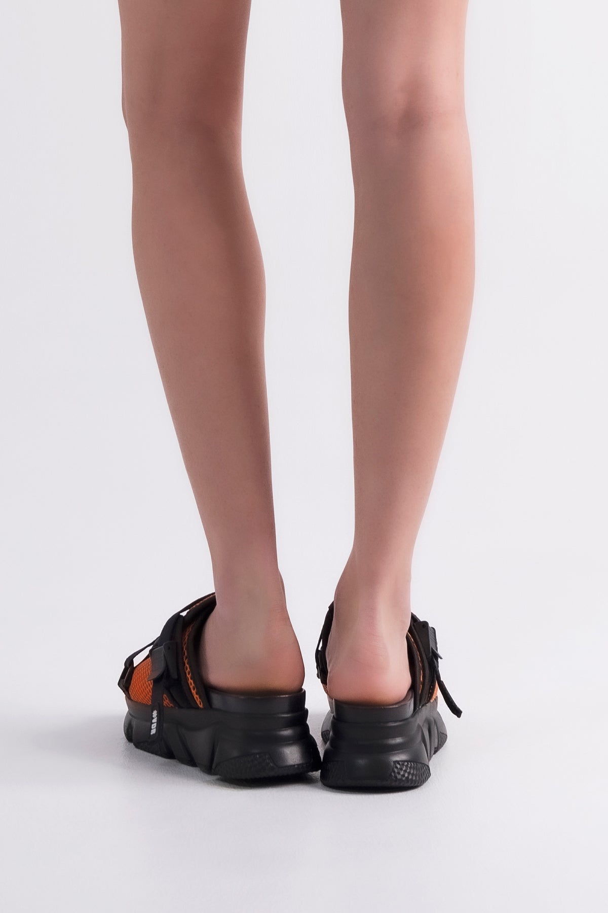 Siyah Turuncu Ayakkabi Gemelli