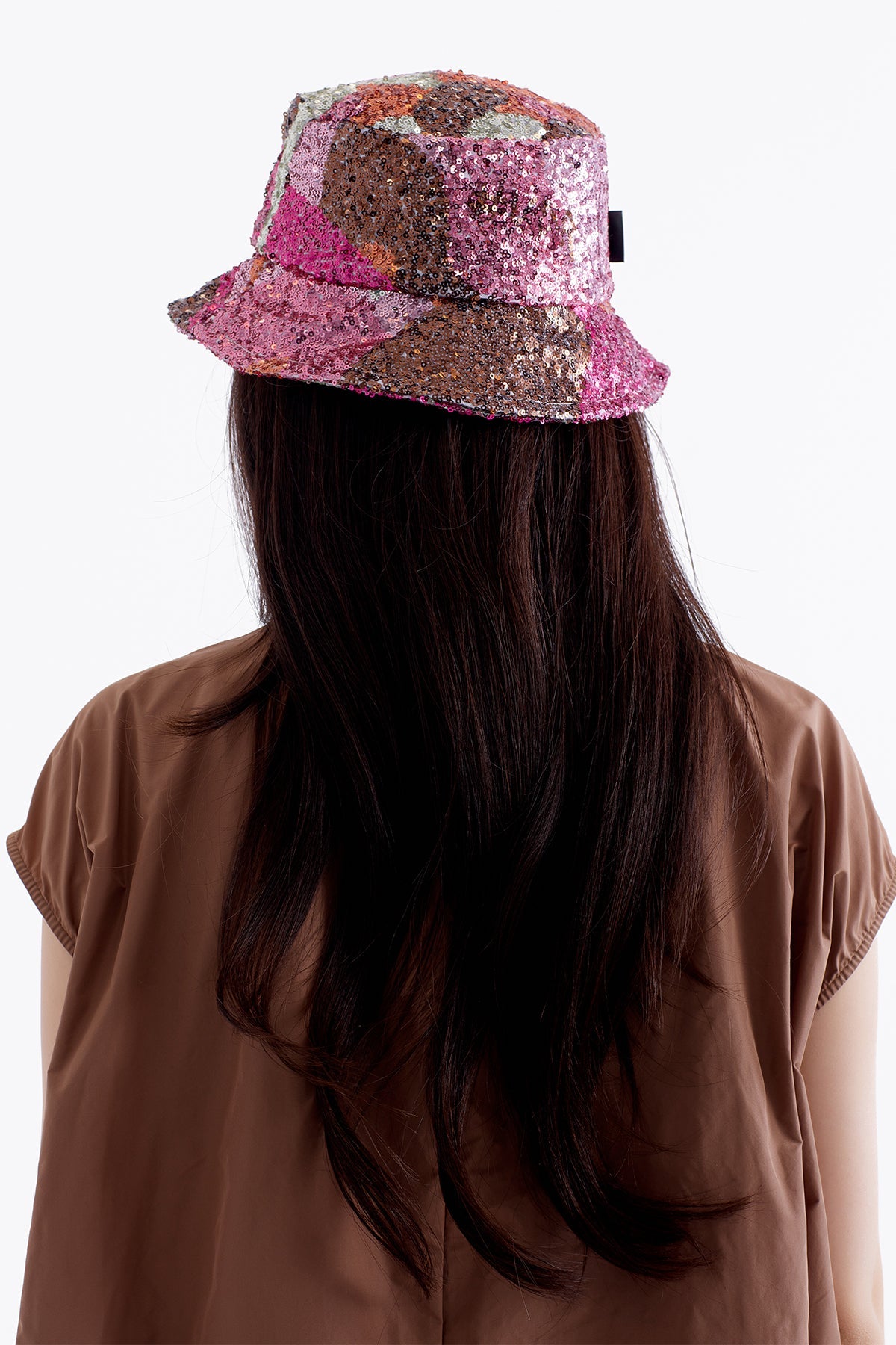 Çok Renkli Sapka Glitter