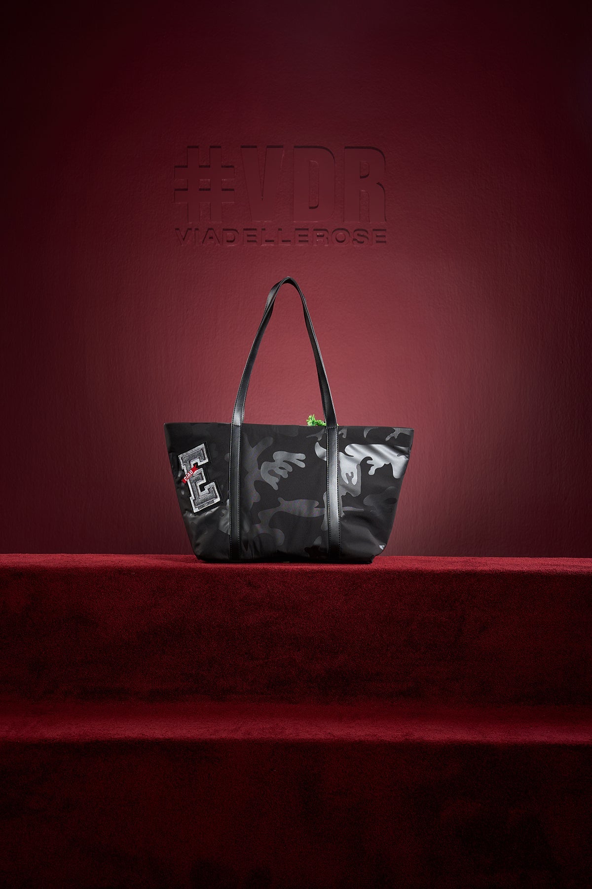 Siyah Kamuflaj Çanta Gp