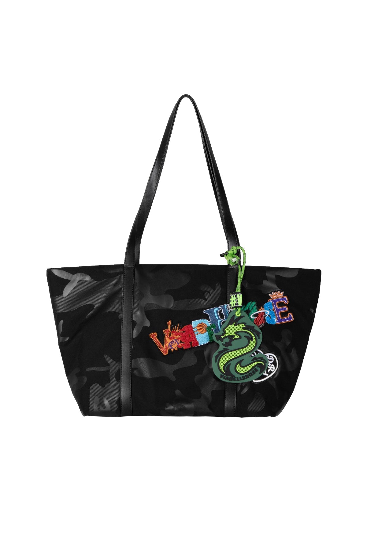 Siyah Kamuflaj Çanta Gp