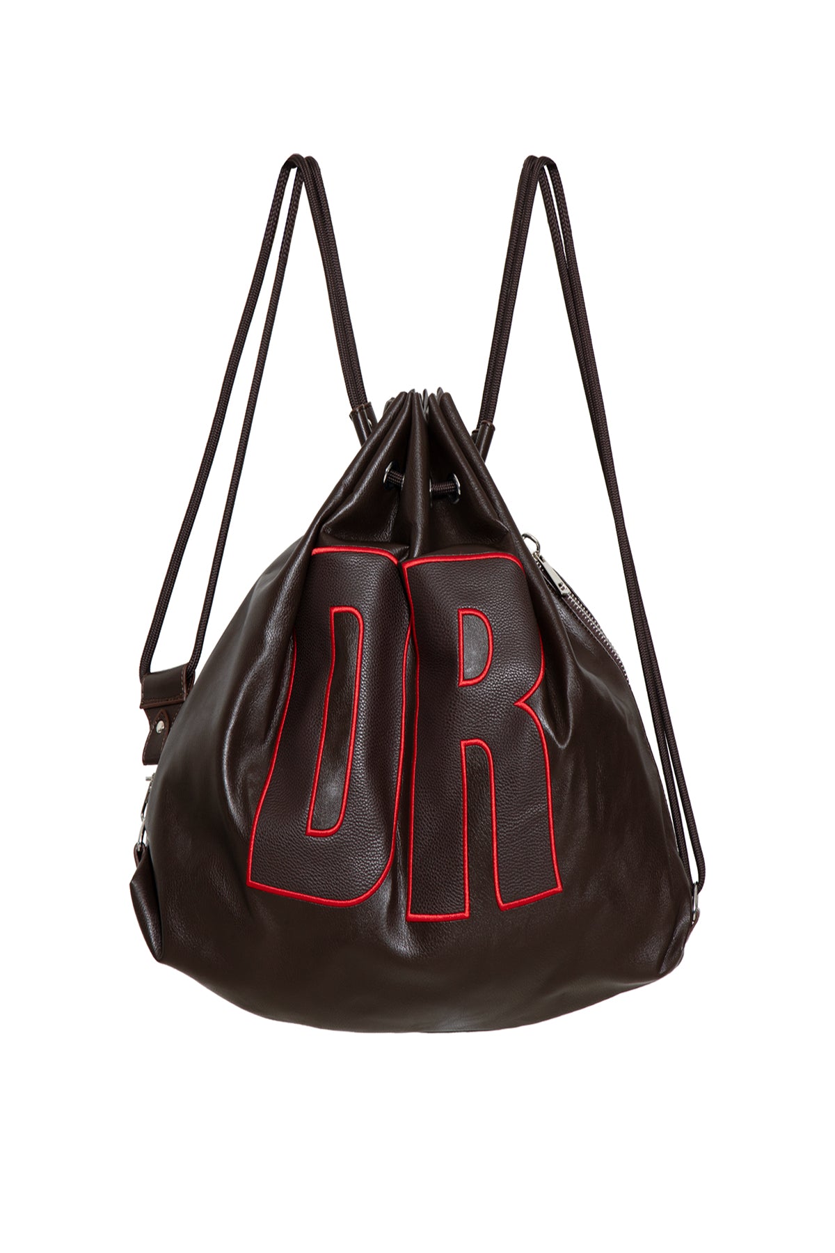 Kahverengi Büzgülü Sirt Çanta Leonis1