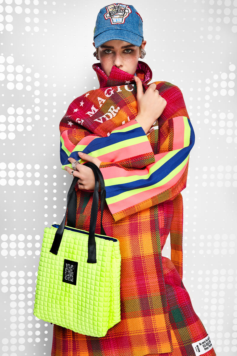 Sari Neon Çanta Leyla