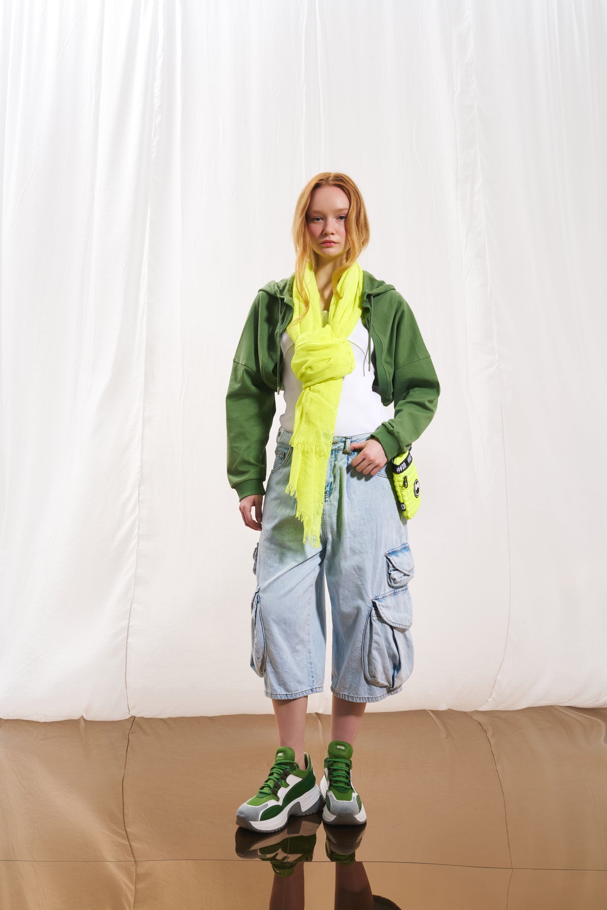 Neon Sari Mini Çanta Mondo