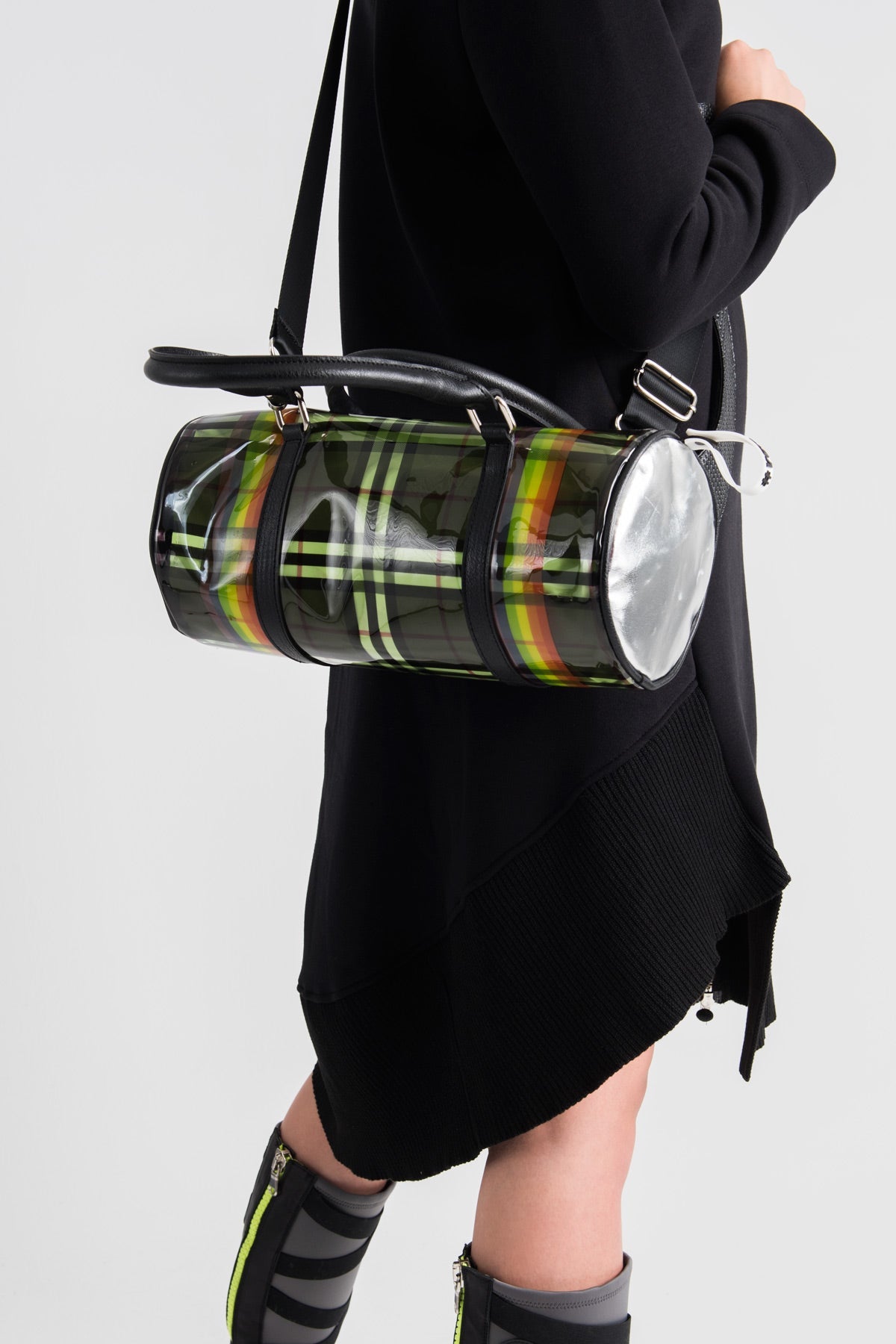 Siyah Gri Çanta Natal