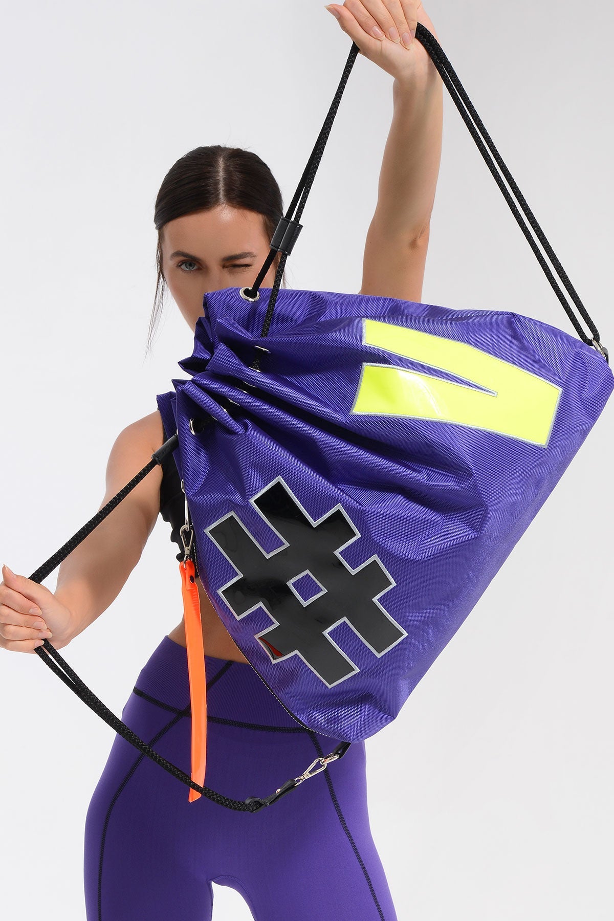 Mor Çanta New Leonis