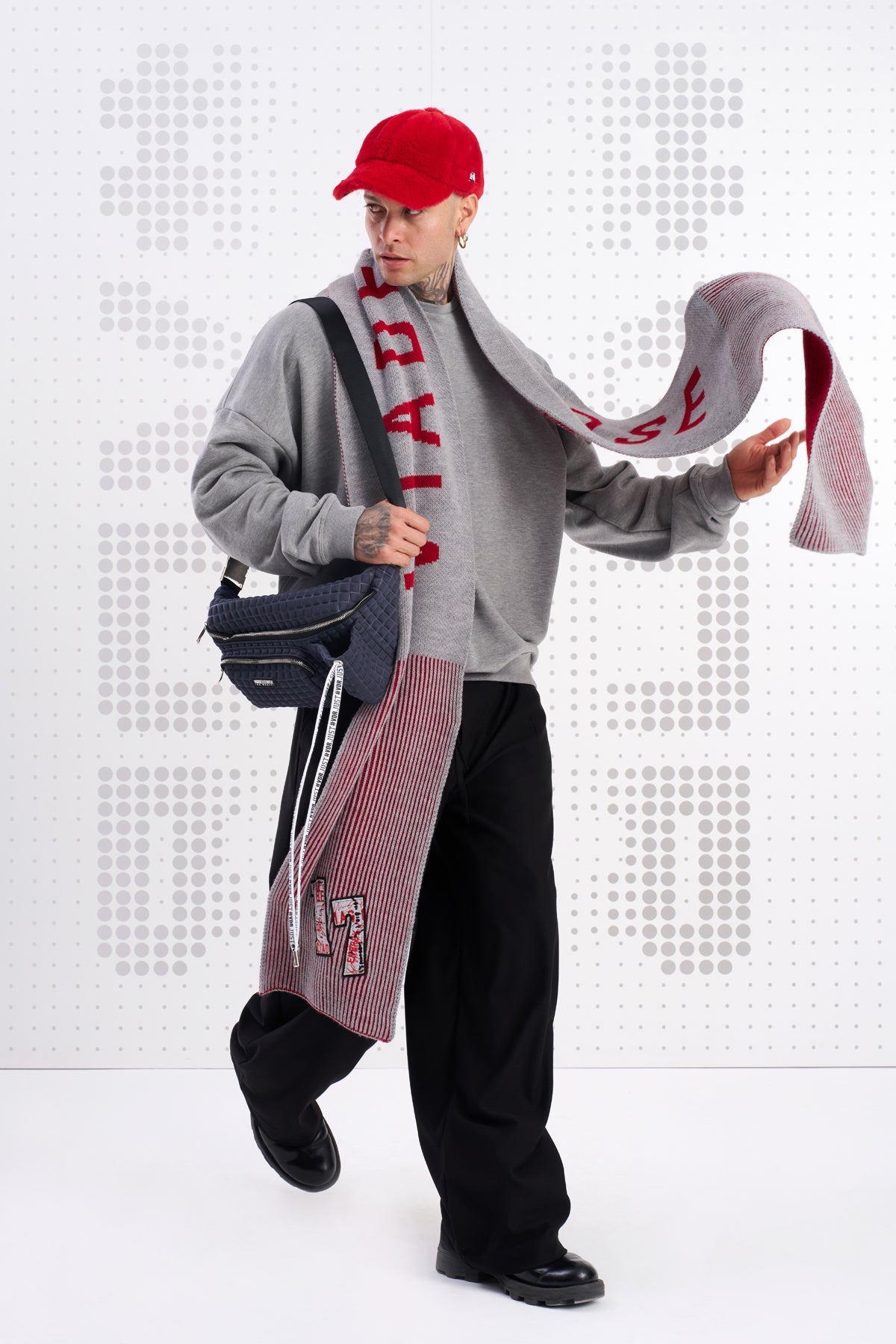 Gri Melanj Sweatshirt Okayama