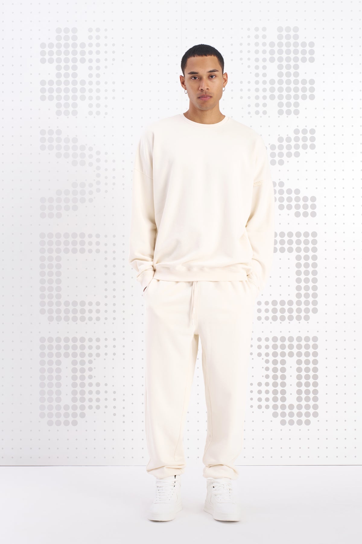 Krem Sweatshirt Okayama