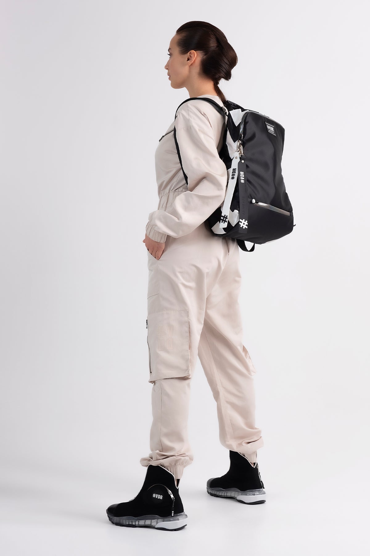 Siyah Beyaz Çanta Palmarola