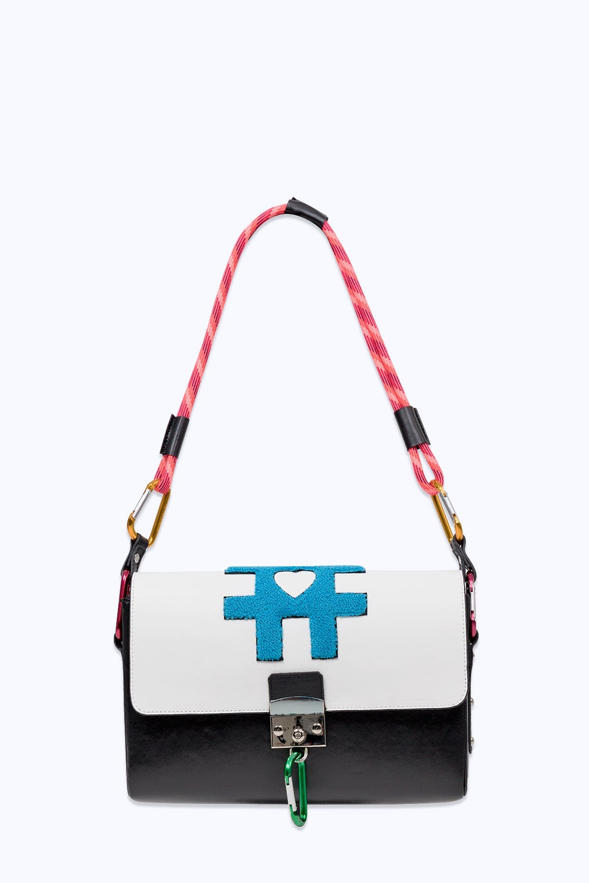 Siyah Beyaz Çanta Postbox