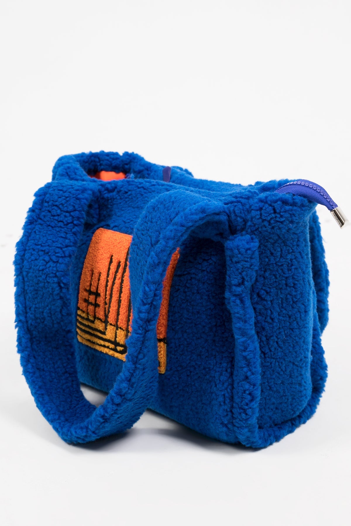 Saks Mavisi Çanta Puffy