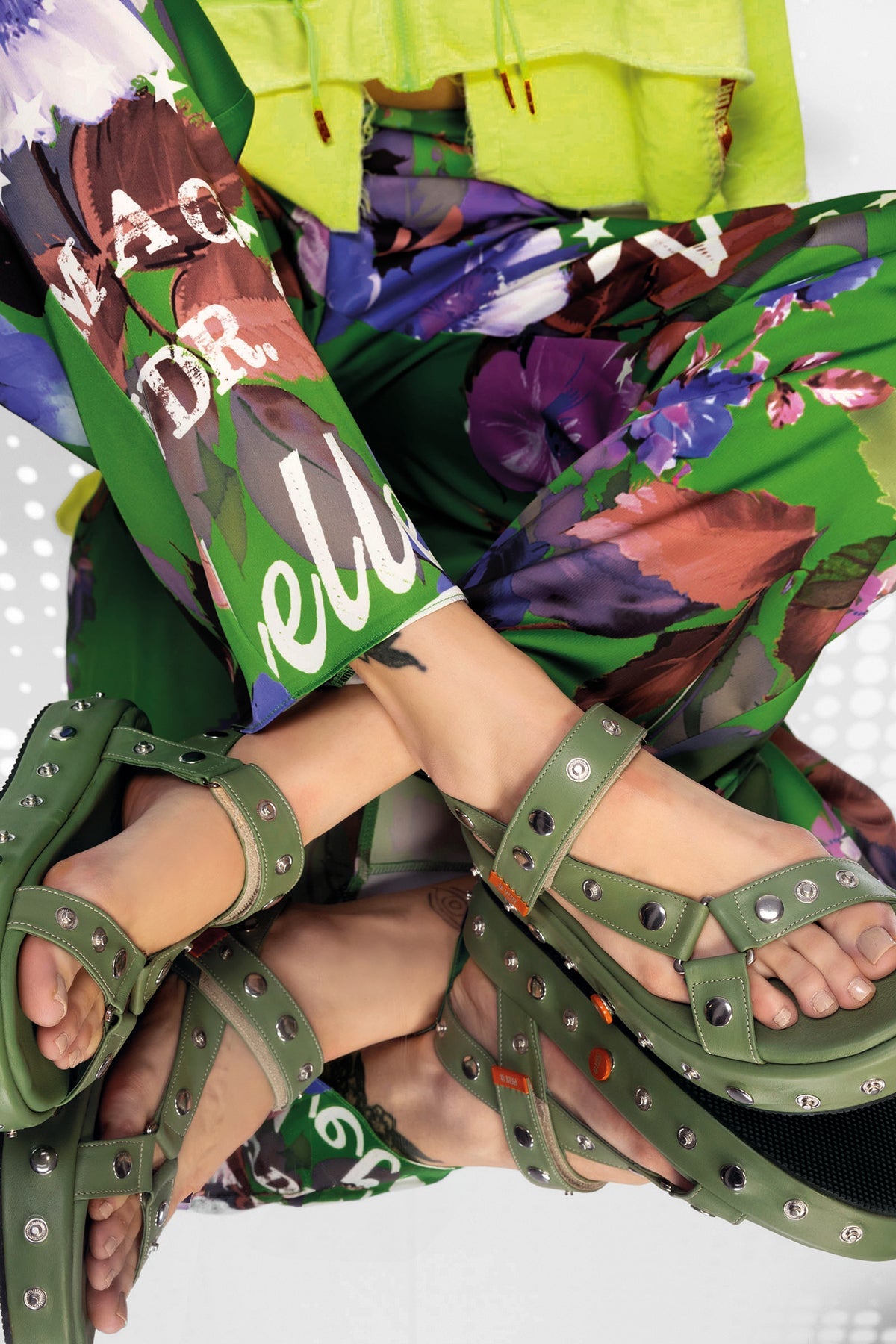 Yesil Sandalet Rocker
