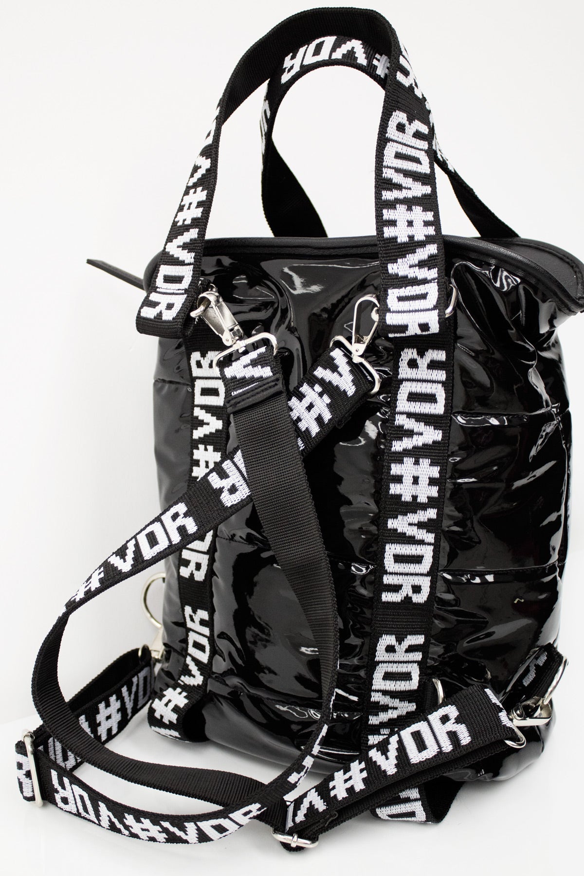 Parlak Siyah Çanta Strange