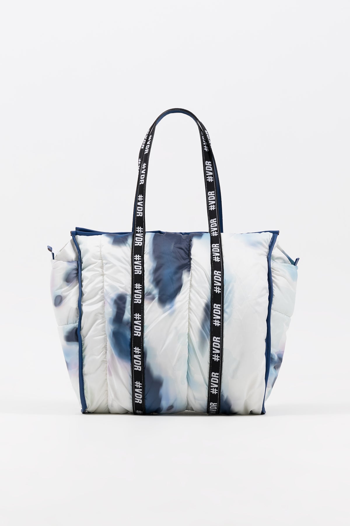 Ekru Mavi Çanta Stripe2