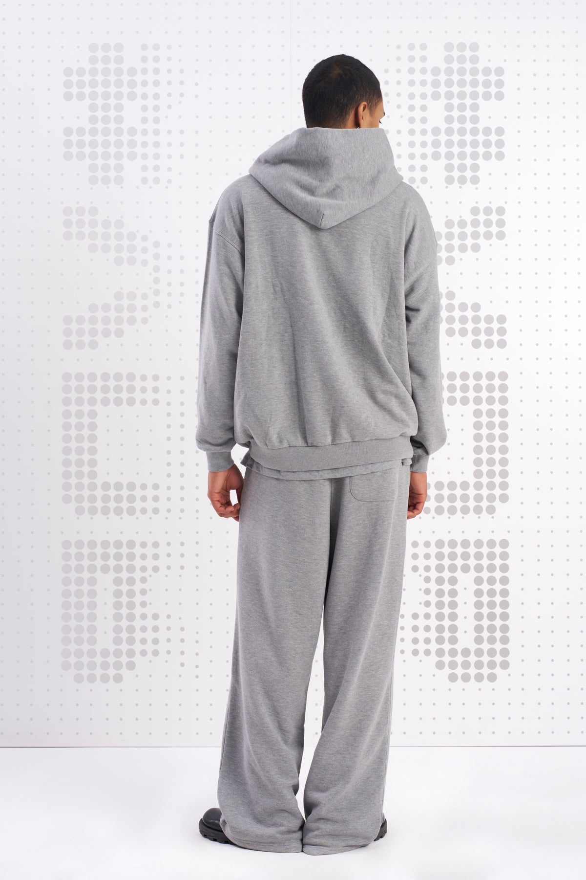 Gri Melanj Sweatshirt Suita