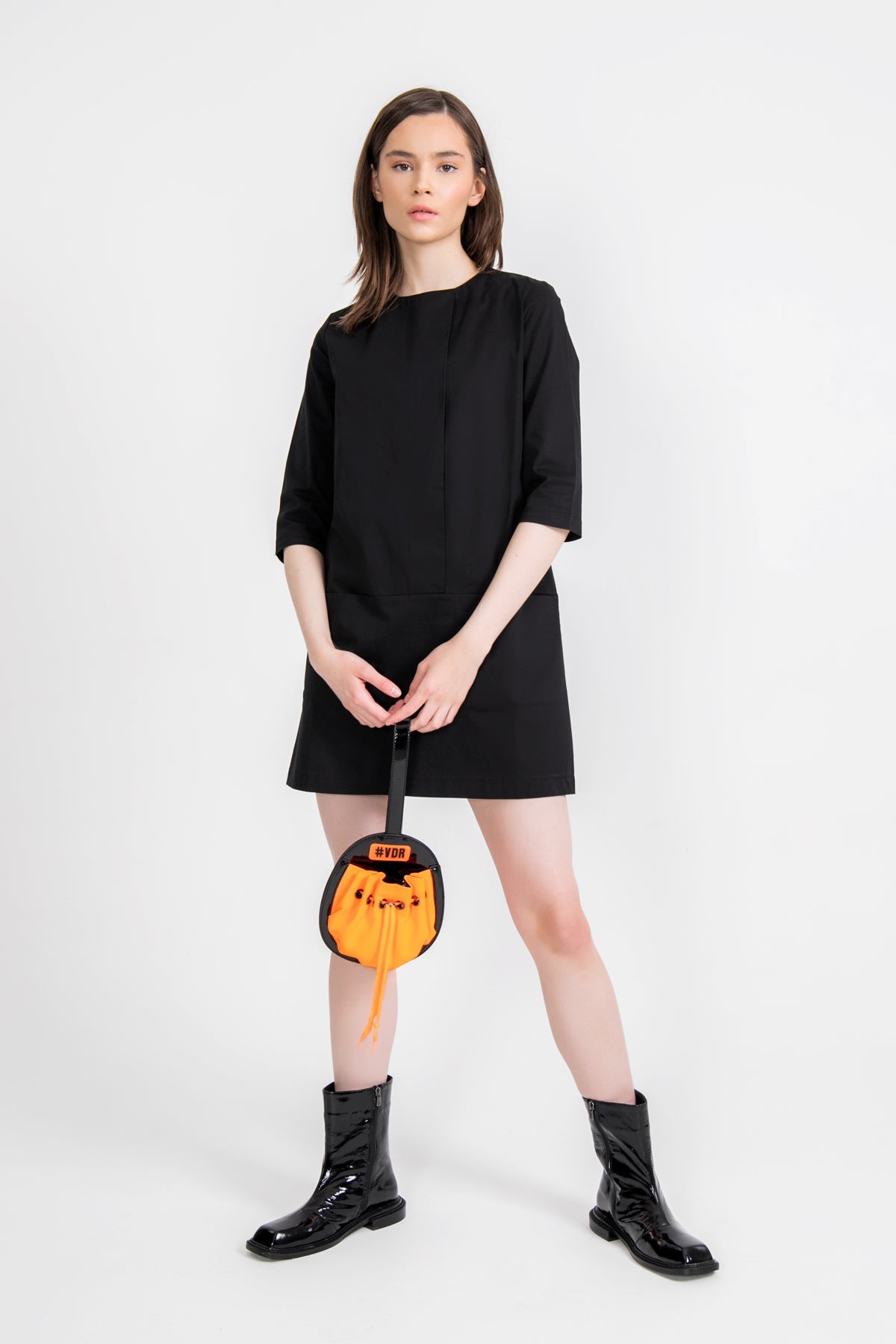 Turuncu Siyah Çanta T1