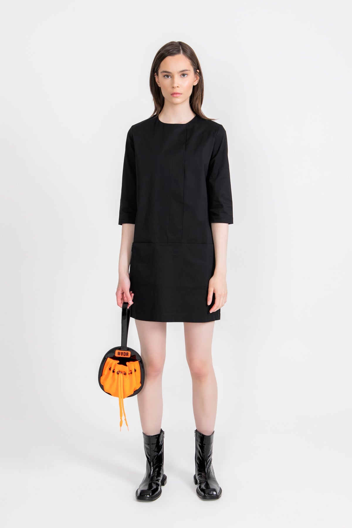 Turuncu Siyah Çanta T1