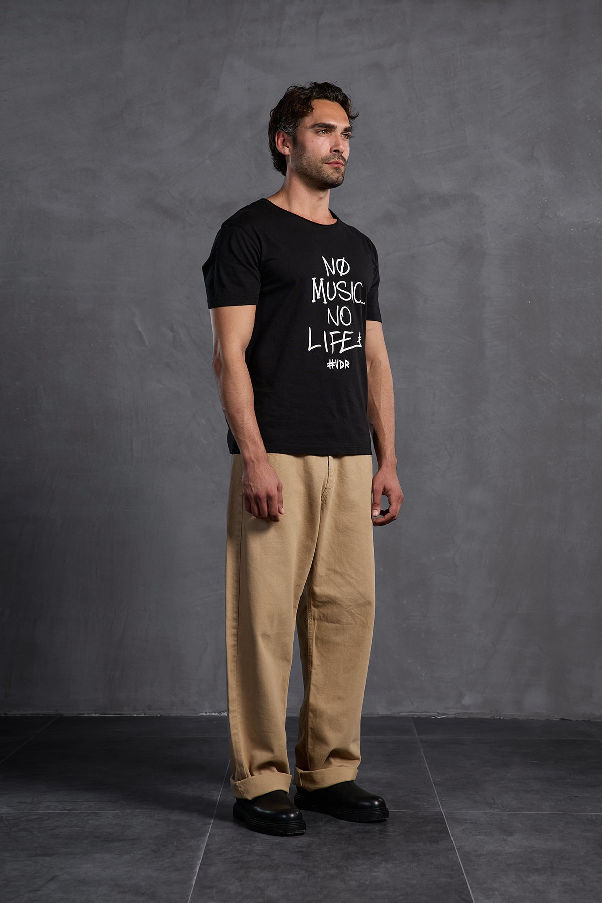 Bej Baggy Pantolon 10014