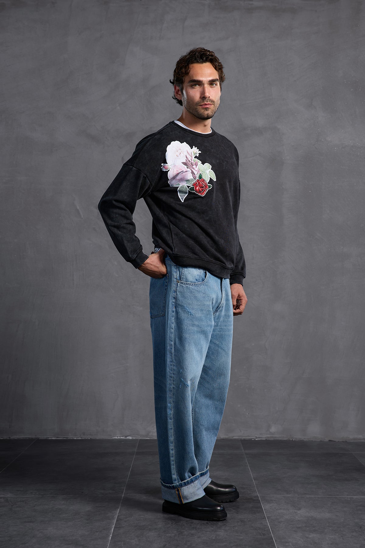 Mavi Baggy Pantolon 10015