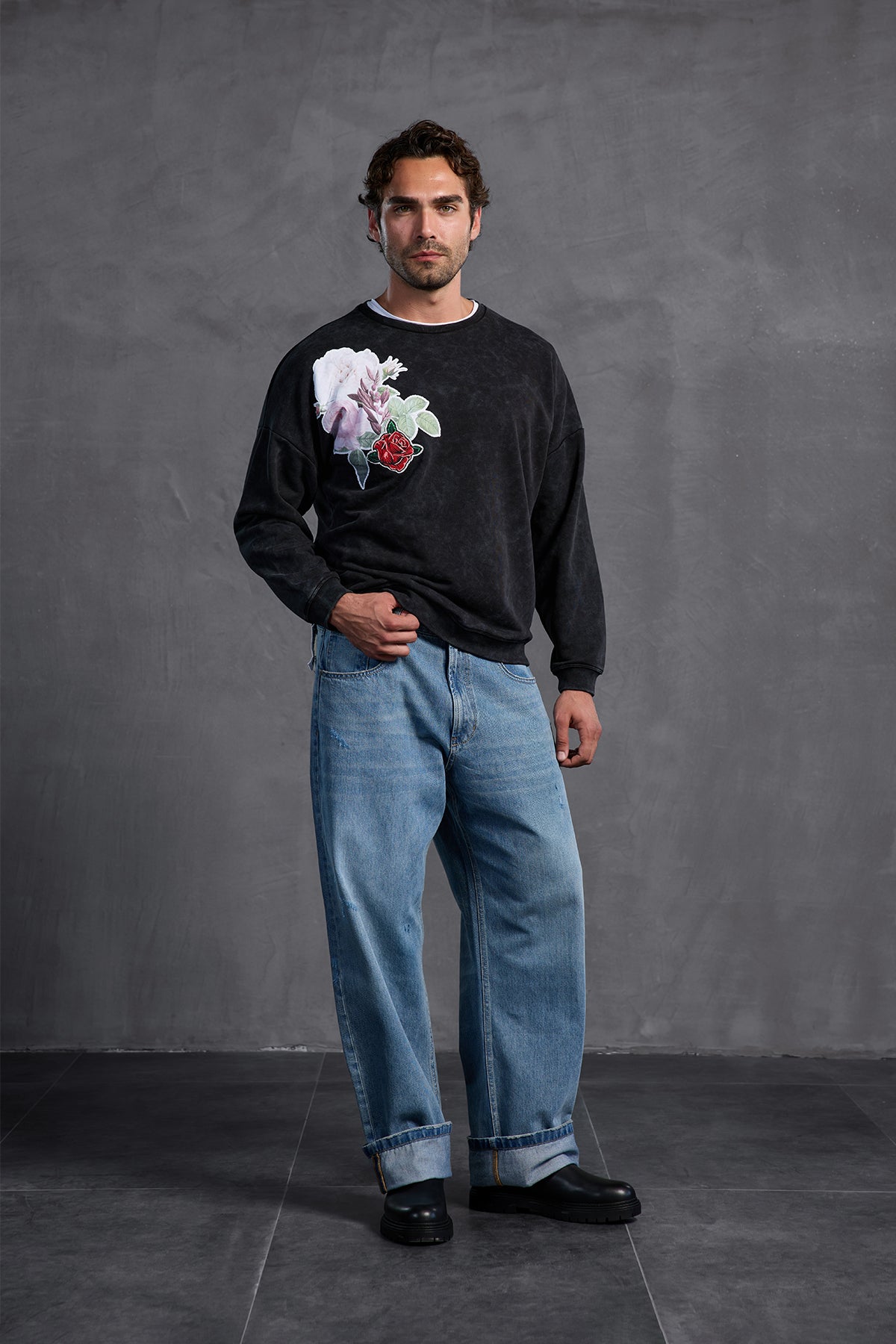 Mavi Baggy Pantolon 10015