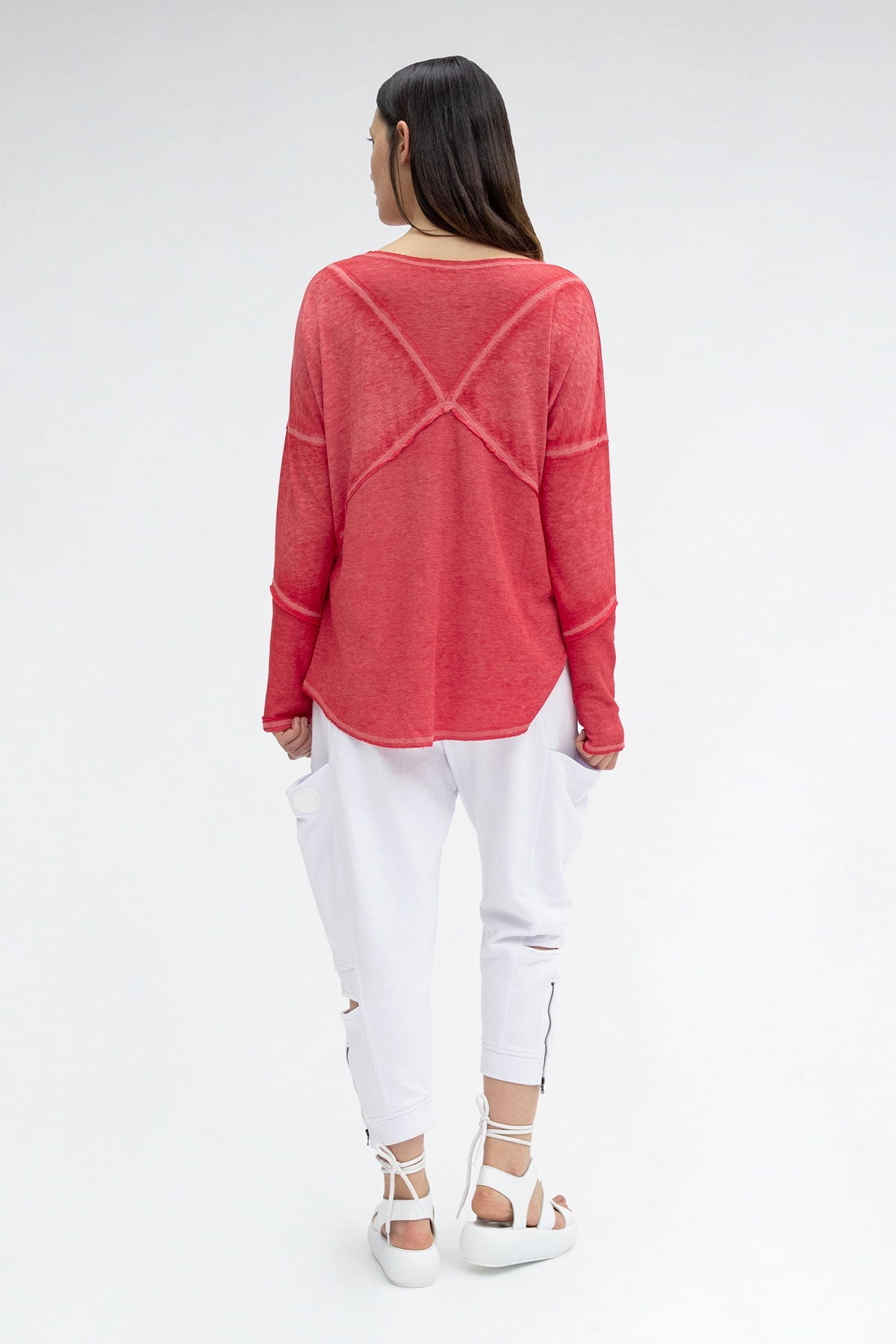 Kirmizi Uzun T-shirt 3168