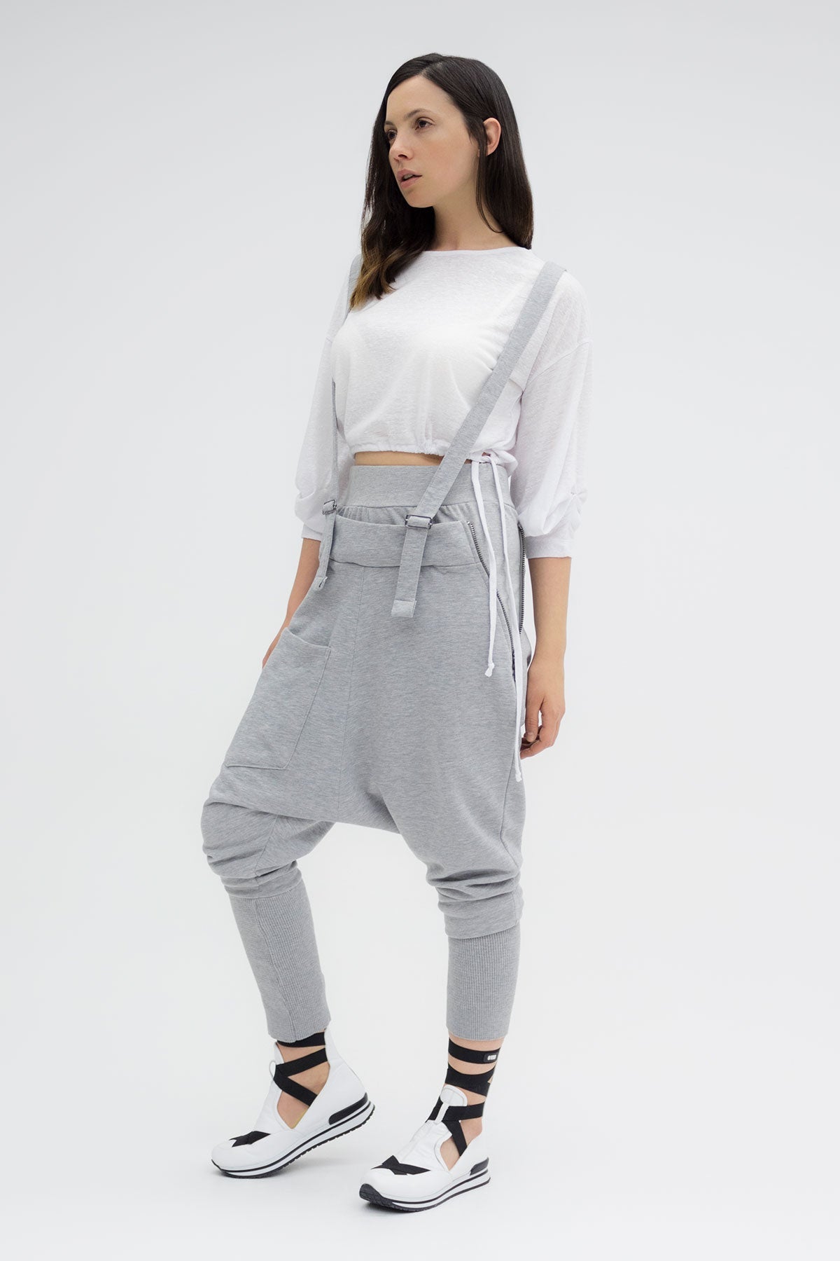 Gri Melanj Pantolon 3187