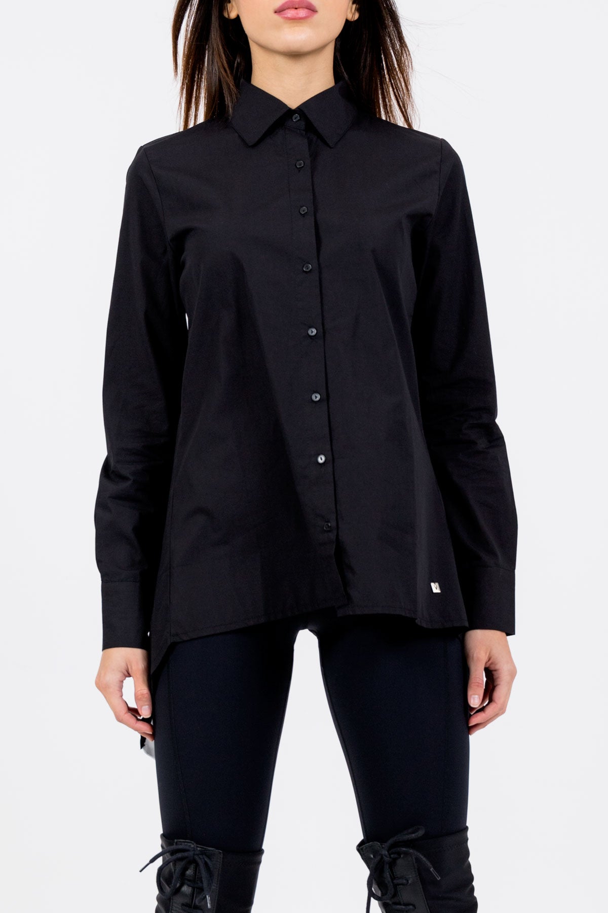 Siyah Beyaz Gömlek 3316