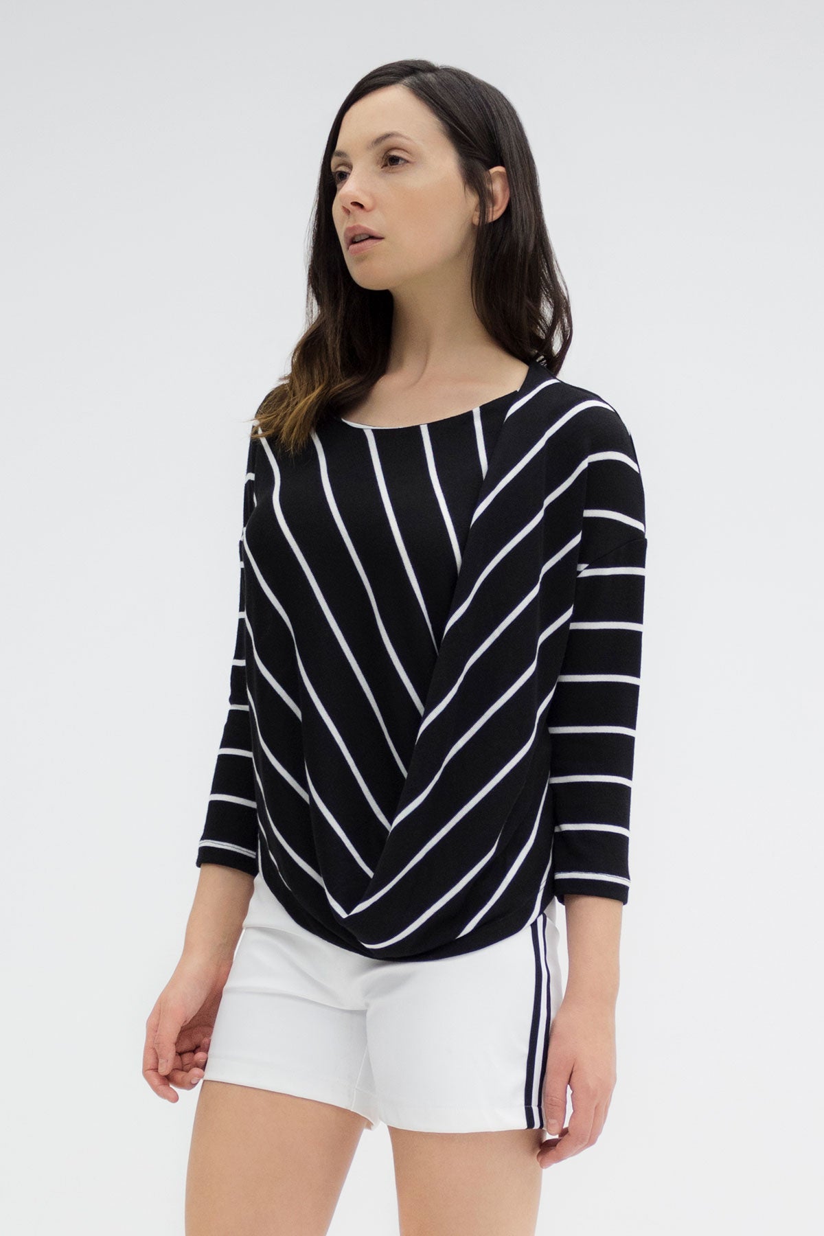 Siyah Beyaz T-shirt 3351