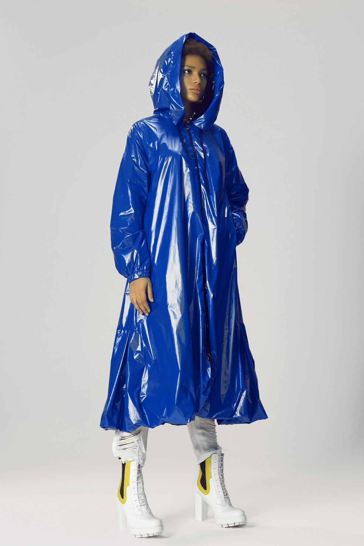 Saks Mavisi Trençkot 5078