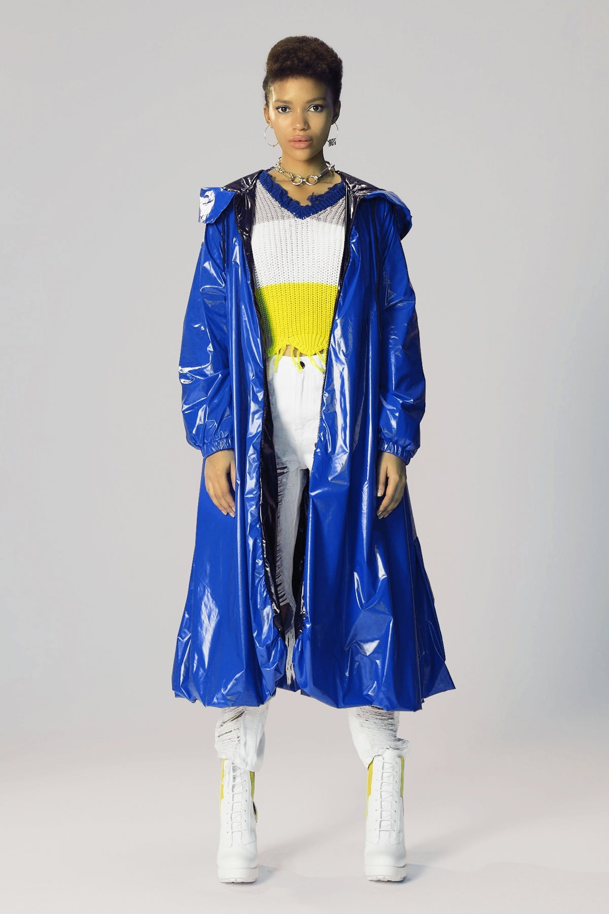 Saks Mavisi Trençkot 5078