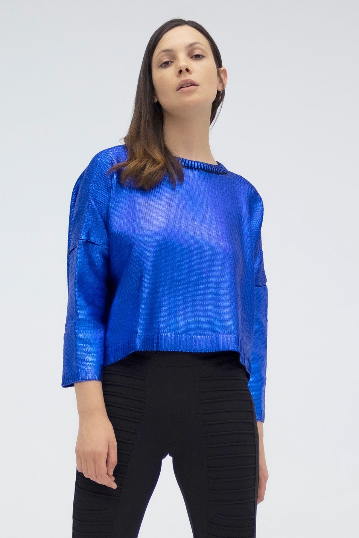 Siyah Saks Mavisi Kazak 5233