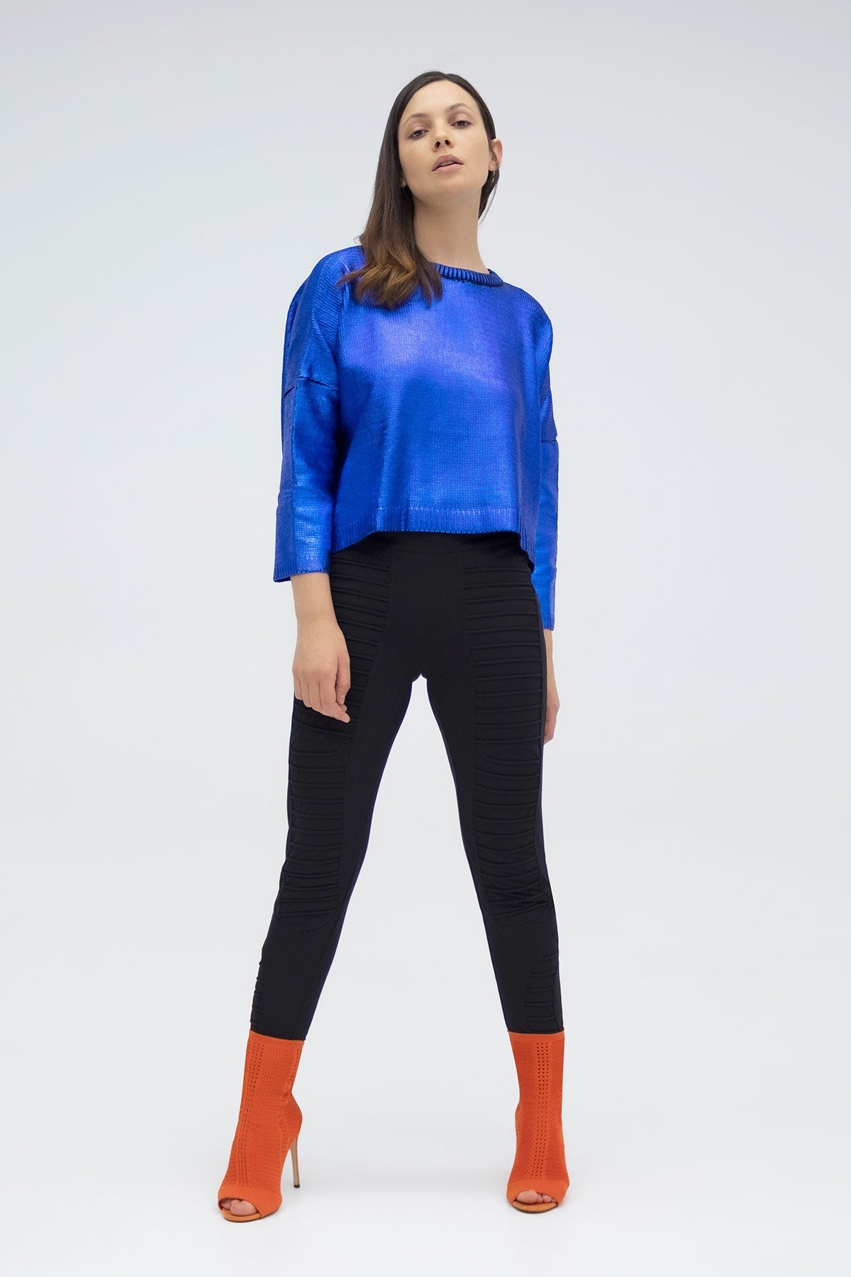 Siyah Saks Mavisi Kazak 5233