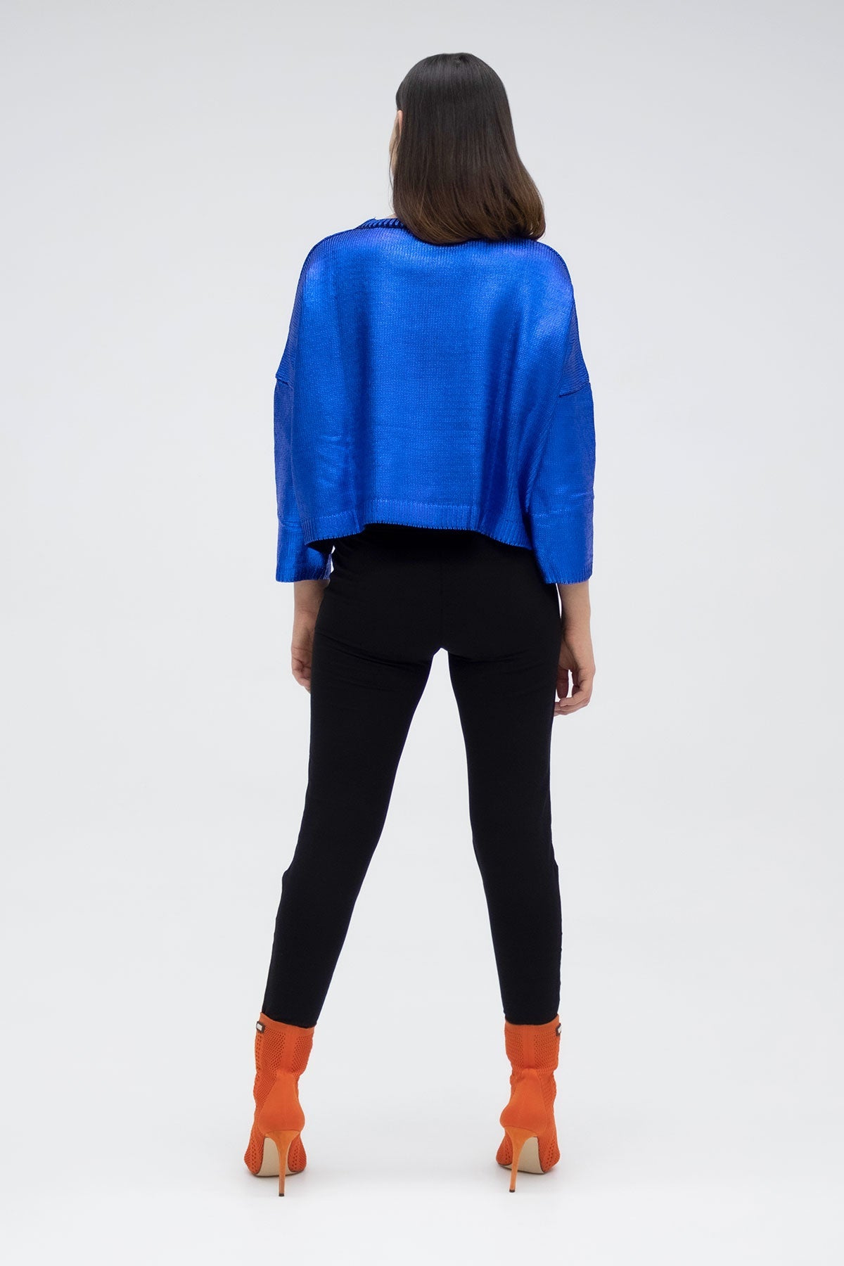 Siyah Saks Mavisi Kazak 5233