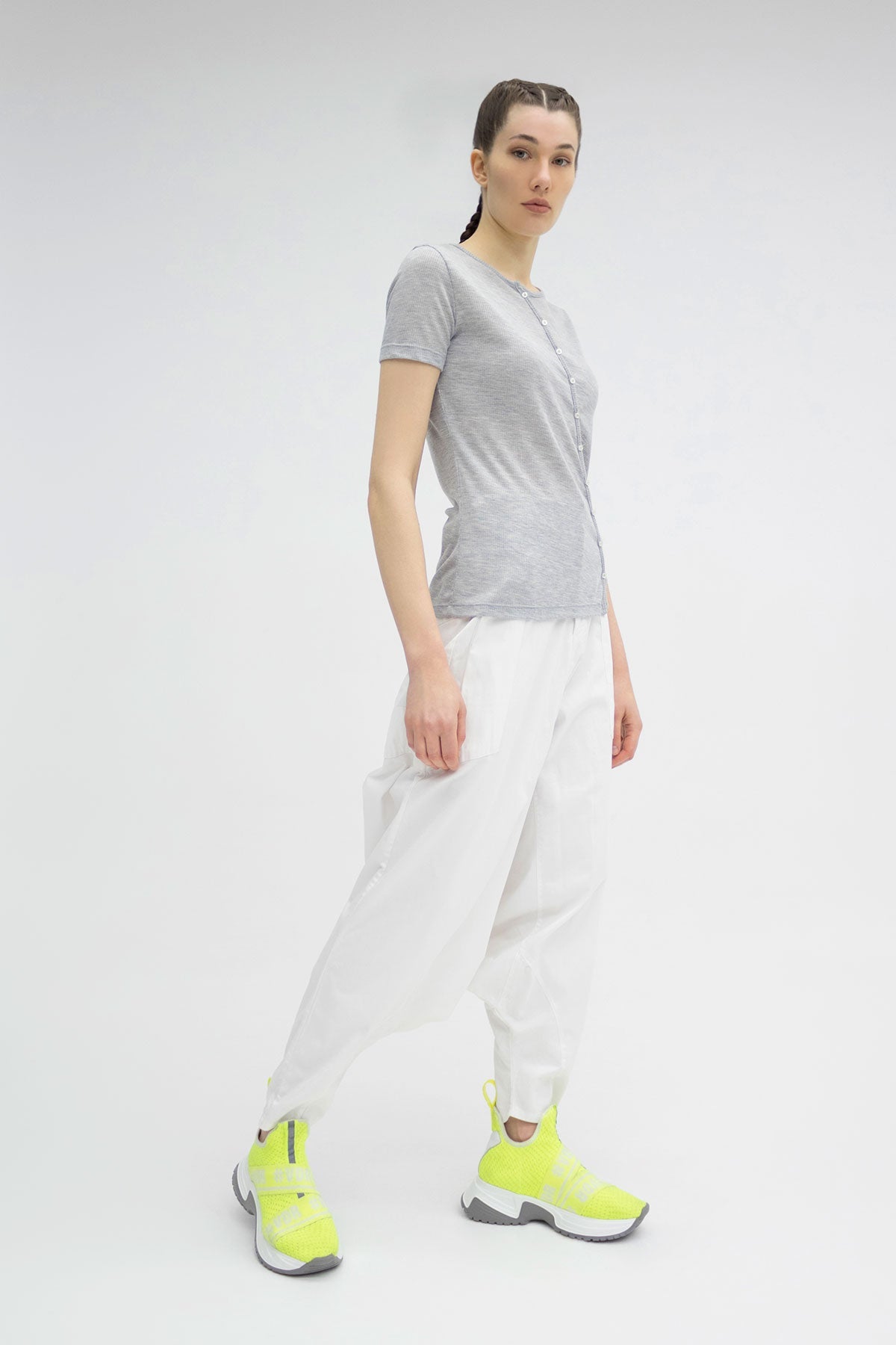 Gri Melanj T-shirt 5238