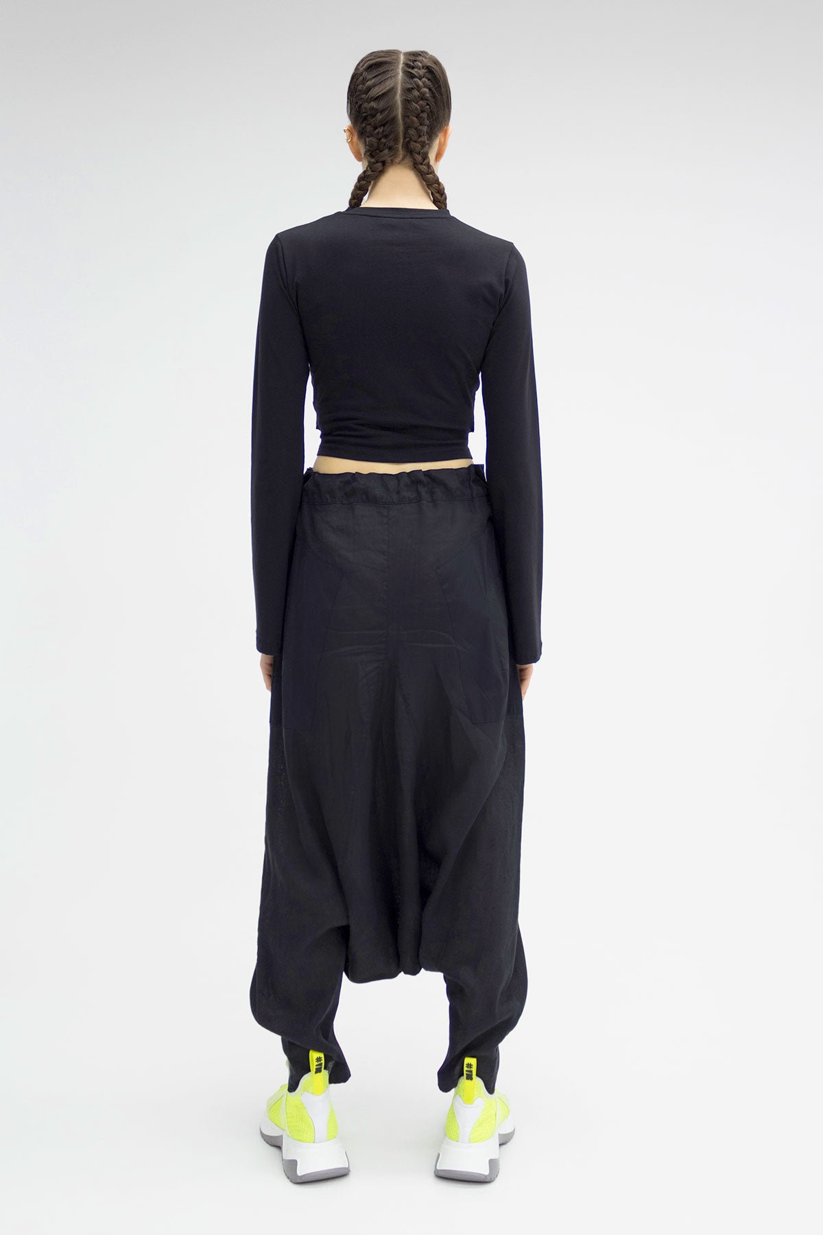 Siyah Uzun T-shirt 5309