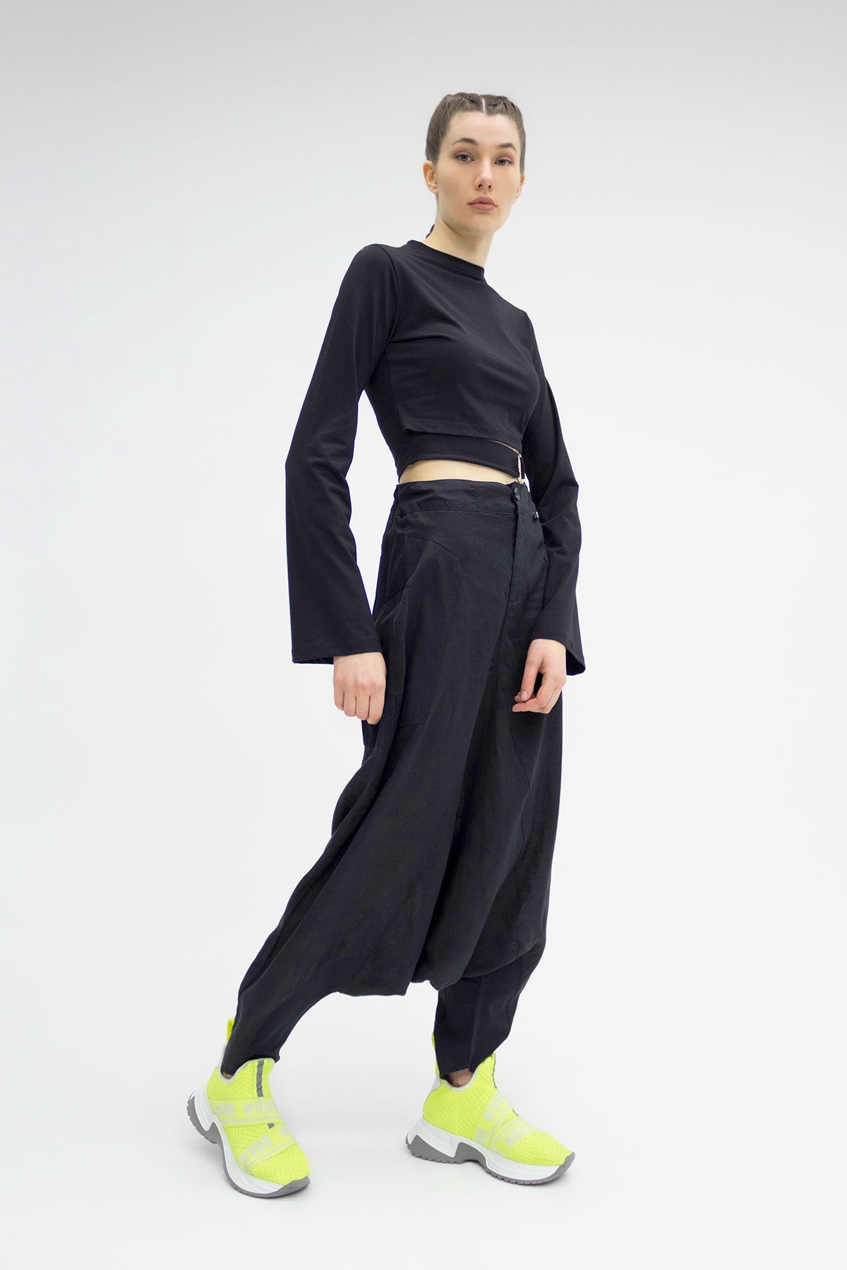 Siyah Uzun T-shirt 5309