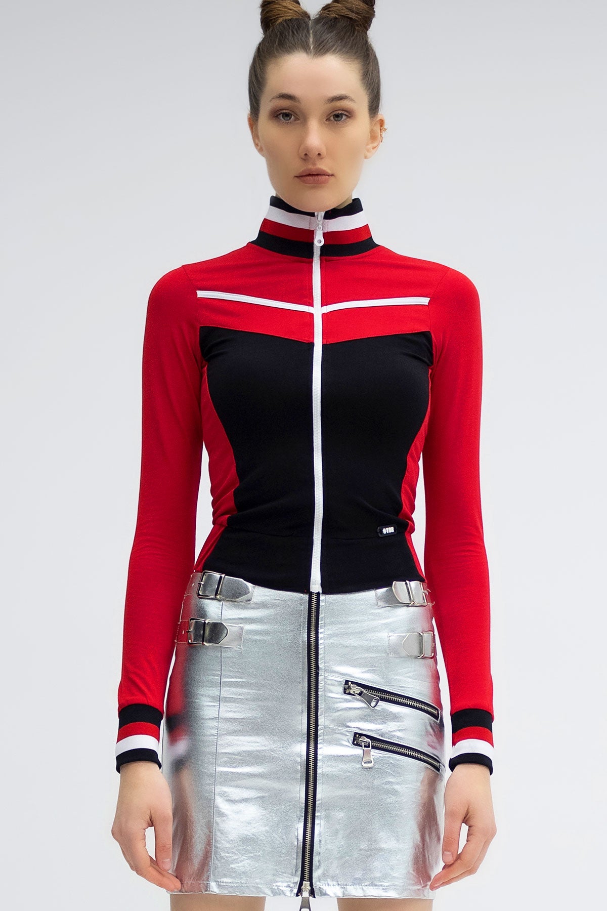 Kirmizi Siyah Sweatshirt 5416