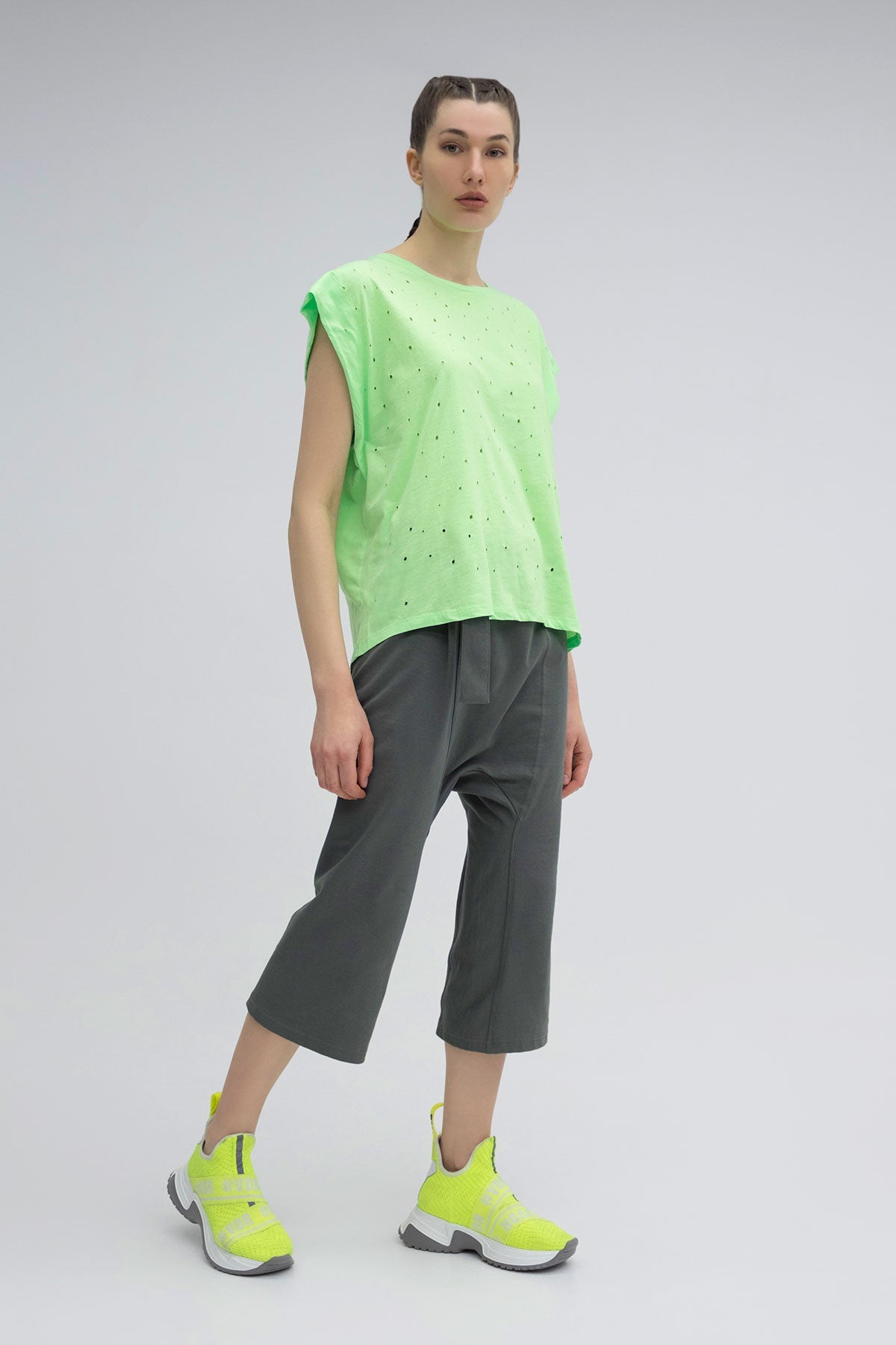 Yesil Neon T-shirt 5514