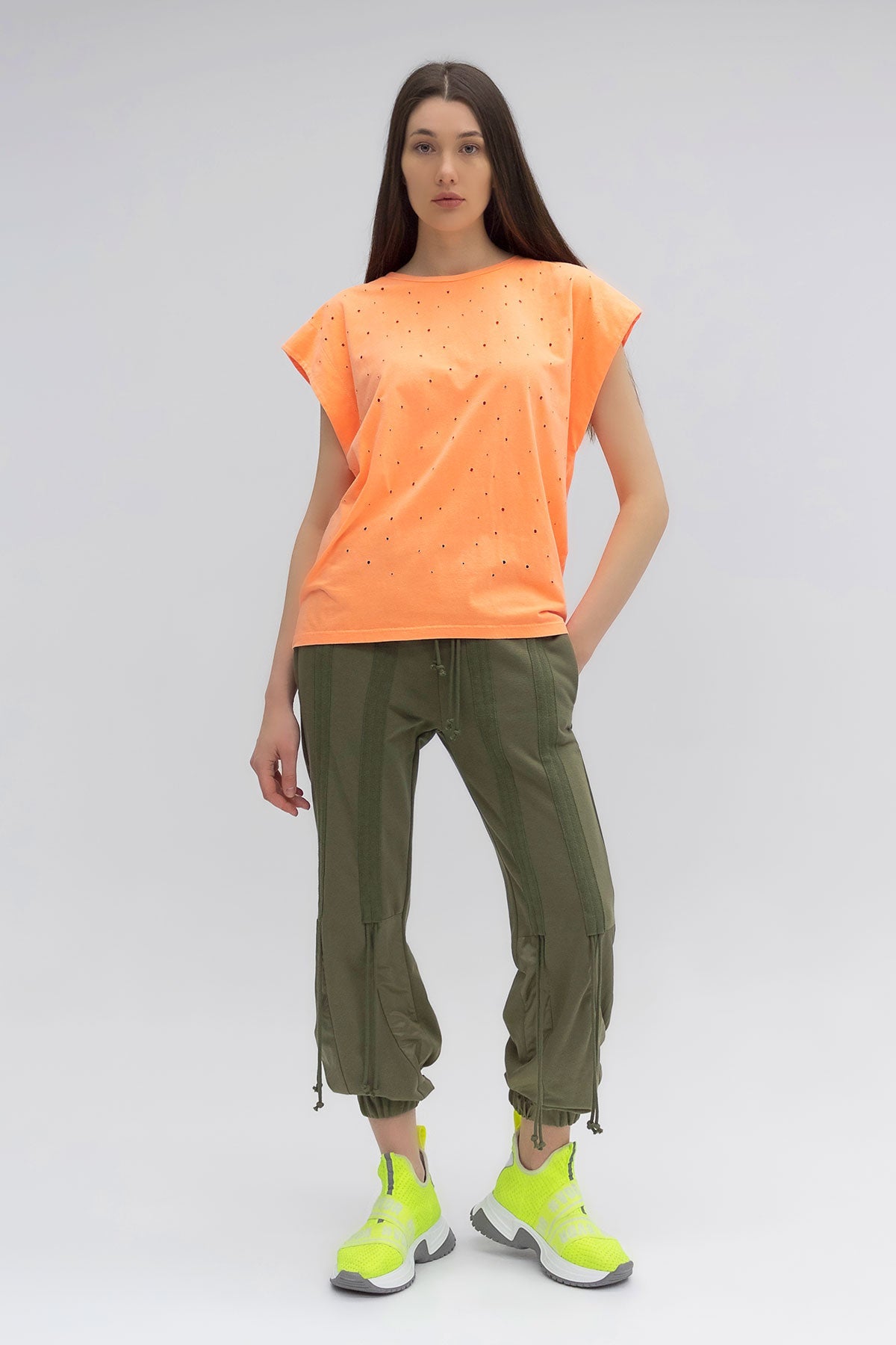 Turuncu Neon T-shirt 5514