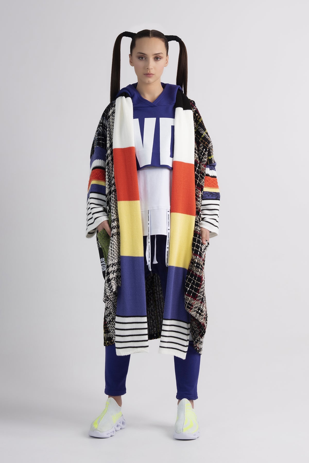 Çok Renkli Ceket 7038