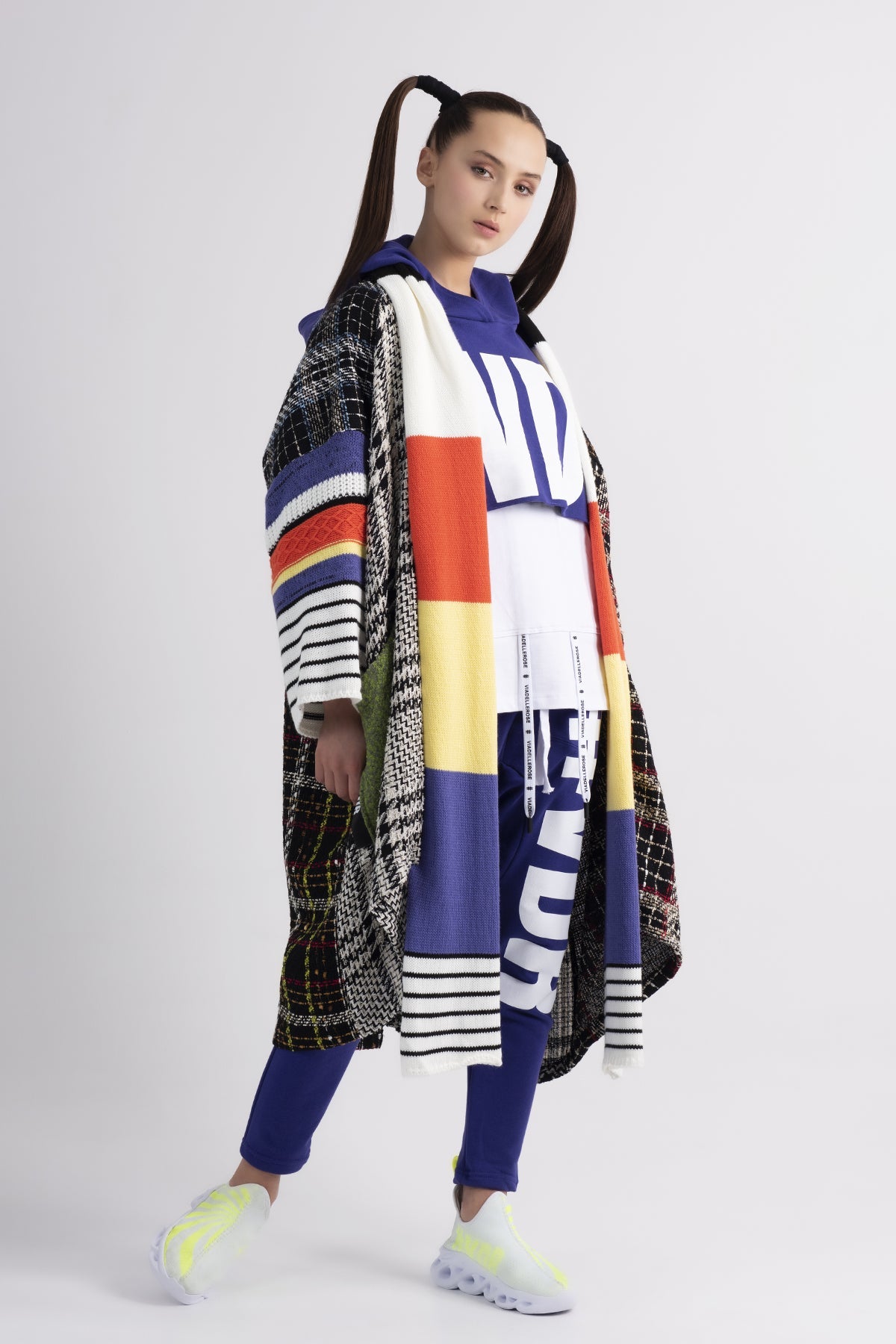 Çok Renkli Ceket 7038