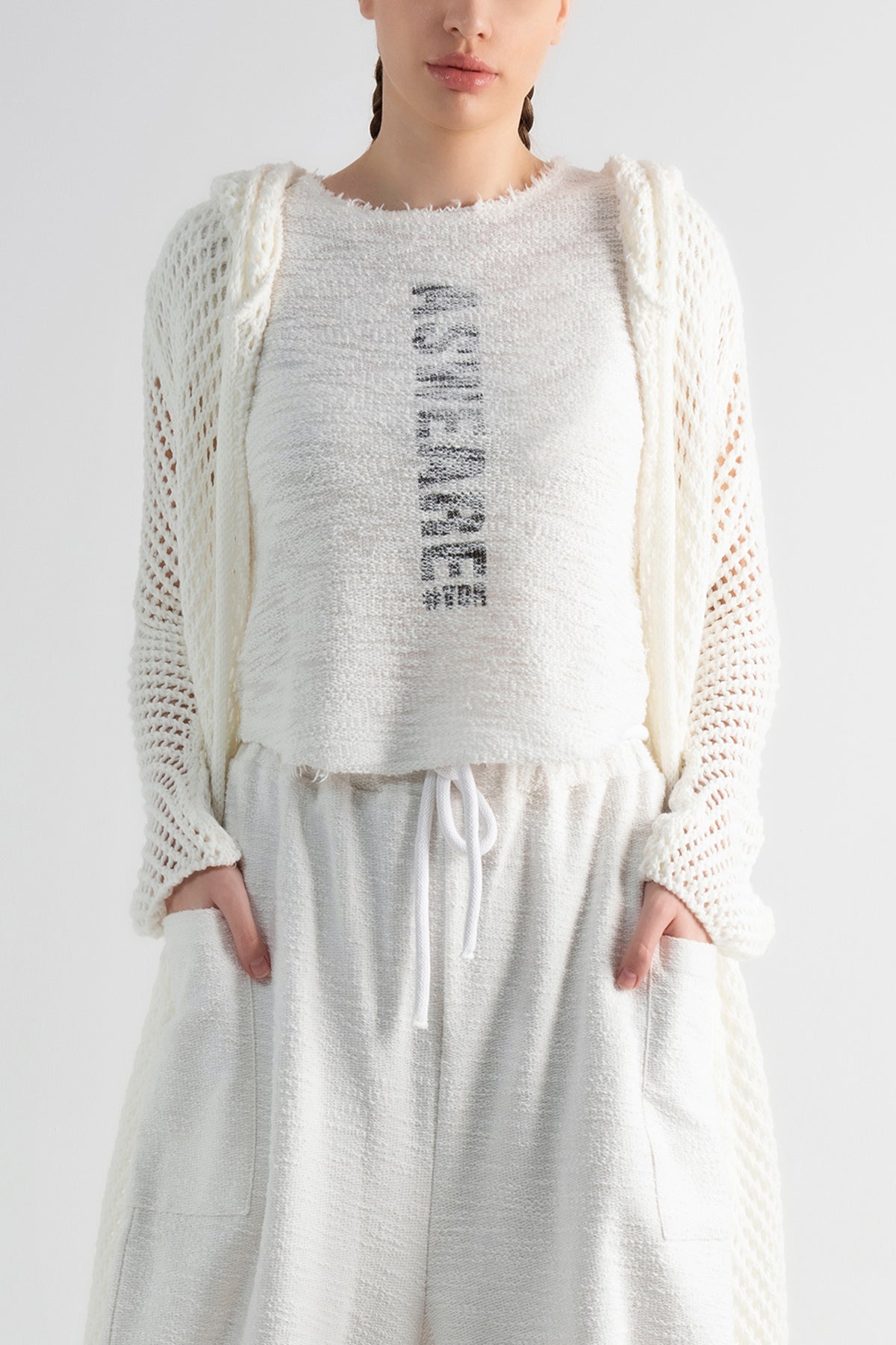 Ekru Sweatshirt 7065