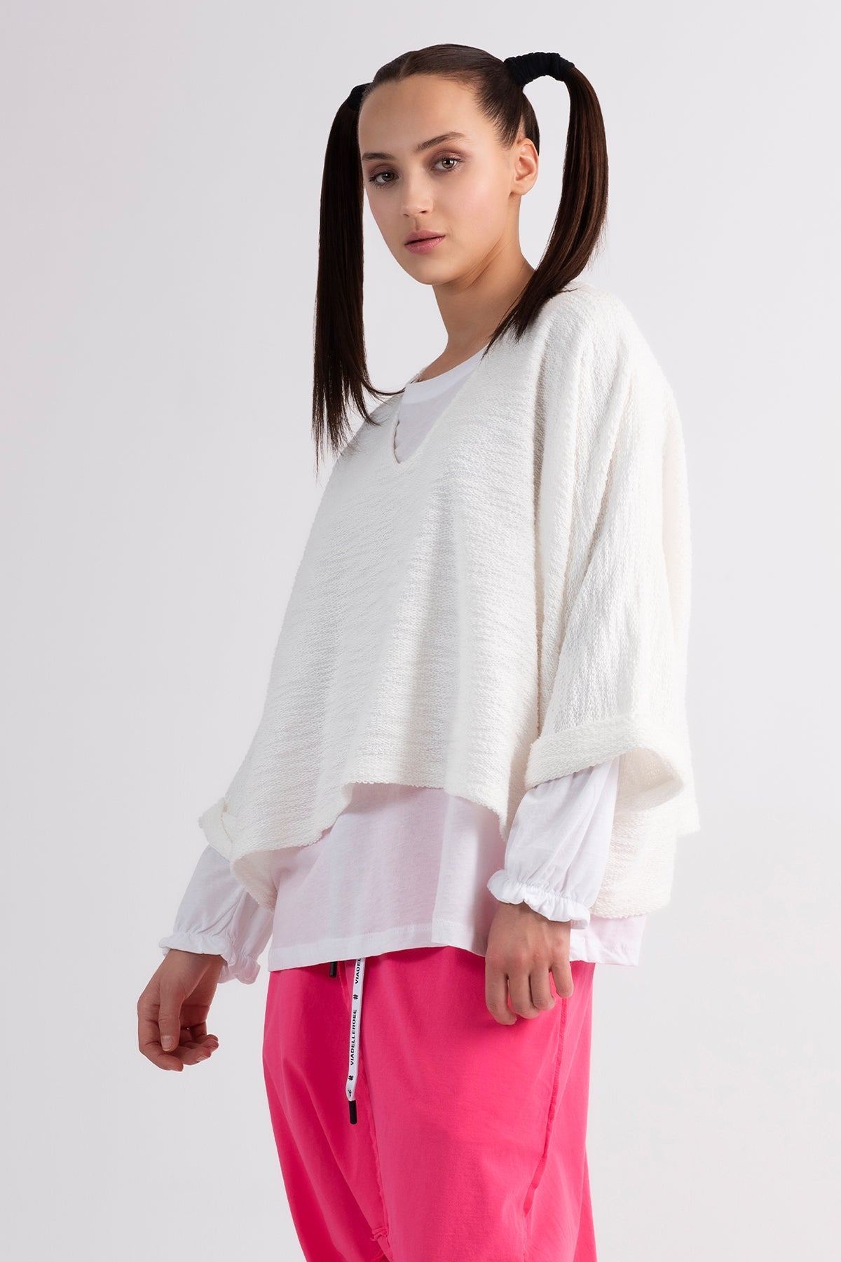 Ekru Sweatshirt 7066