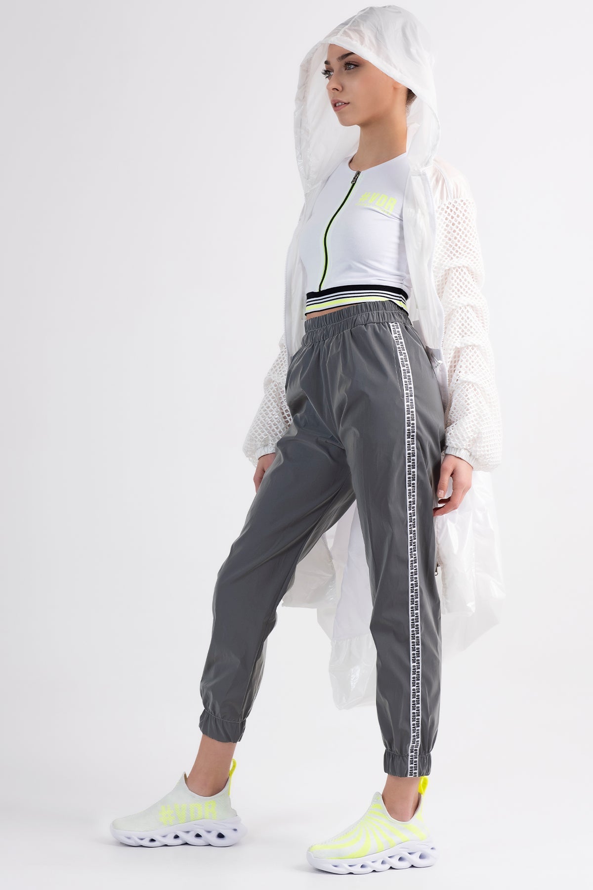 Reflected Gray Pantolon 7088