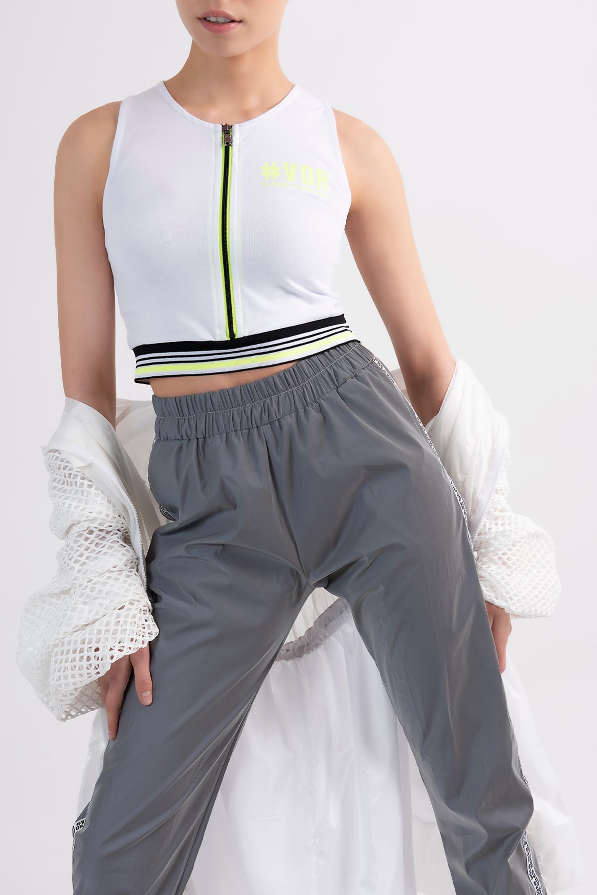 Reflected Gray Pantolon 7088